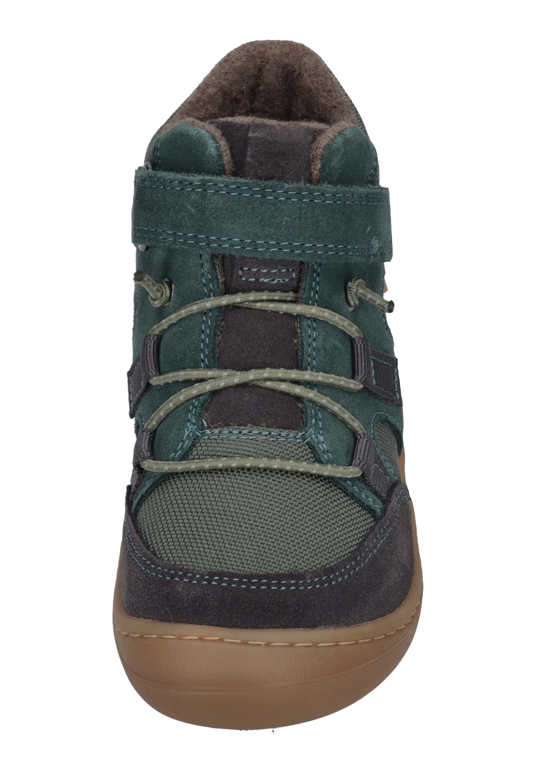 KOEL Barefoot Kinder gefütterte Booties BEAU MERINO 2.0 grey