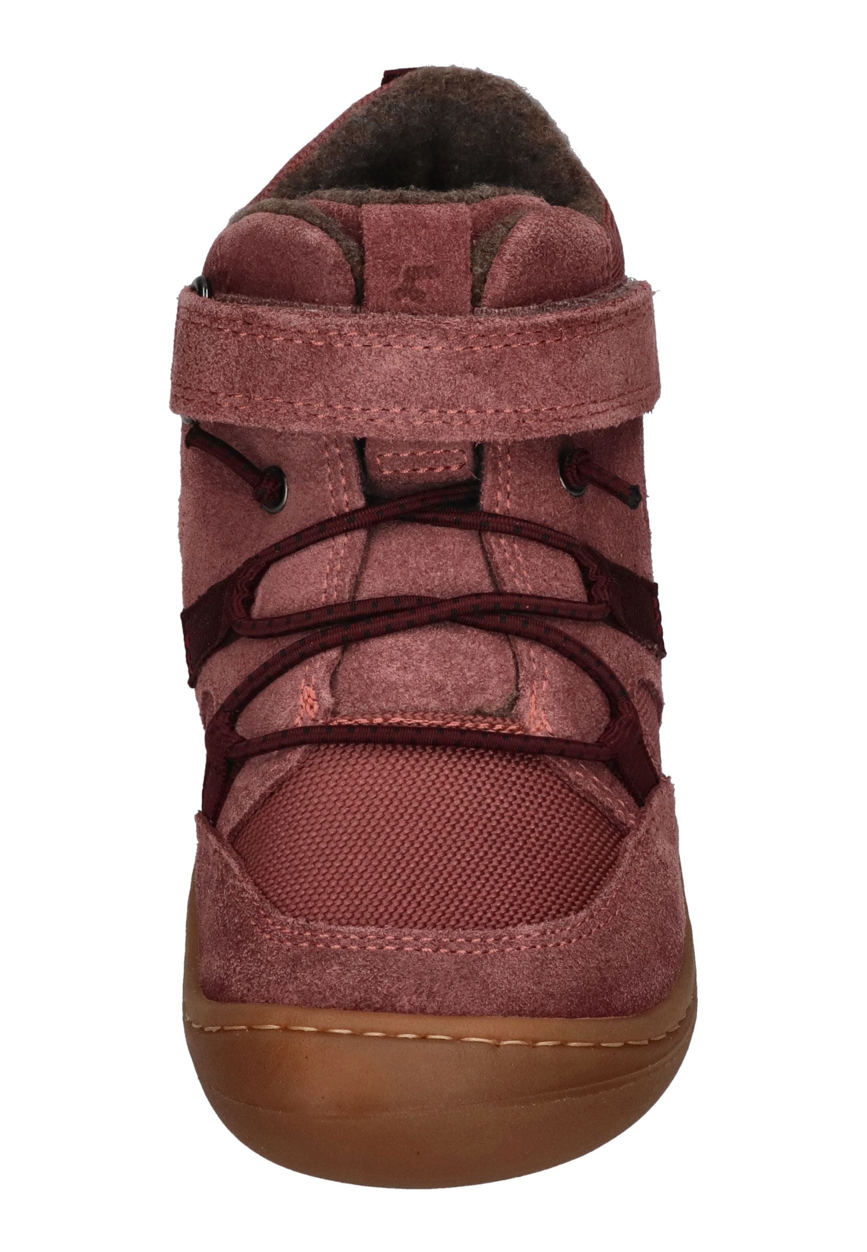 KOEL Barefoot Kinder gefütterte Booties BEAU MERINO 2.0 old pink