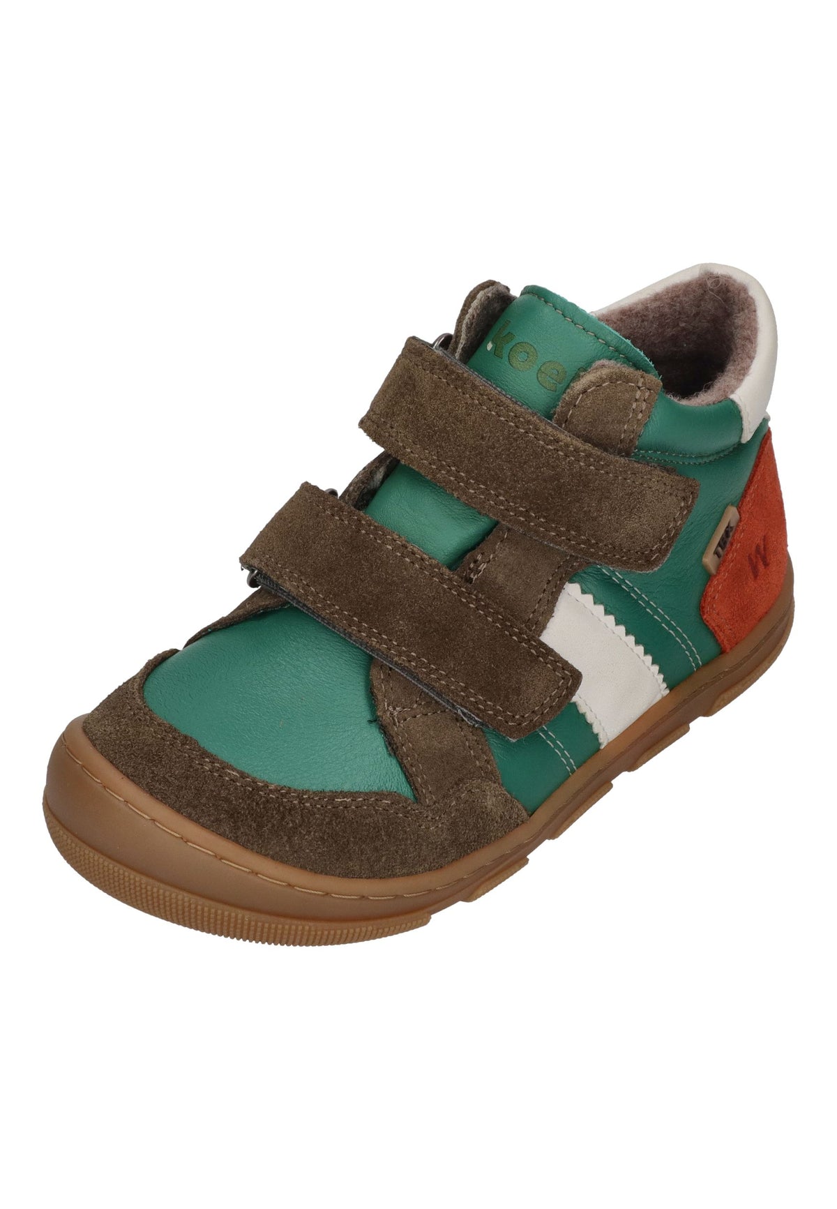 KOEL Barefoot Kinder Übergangsschuhe KABRIEL 3.0 MERINO extra weit green