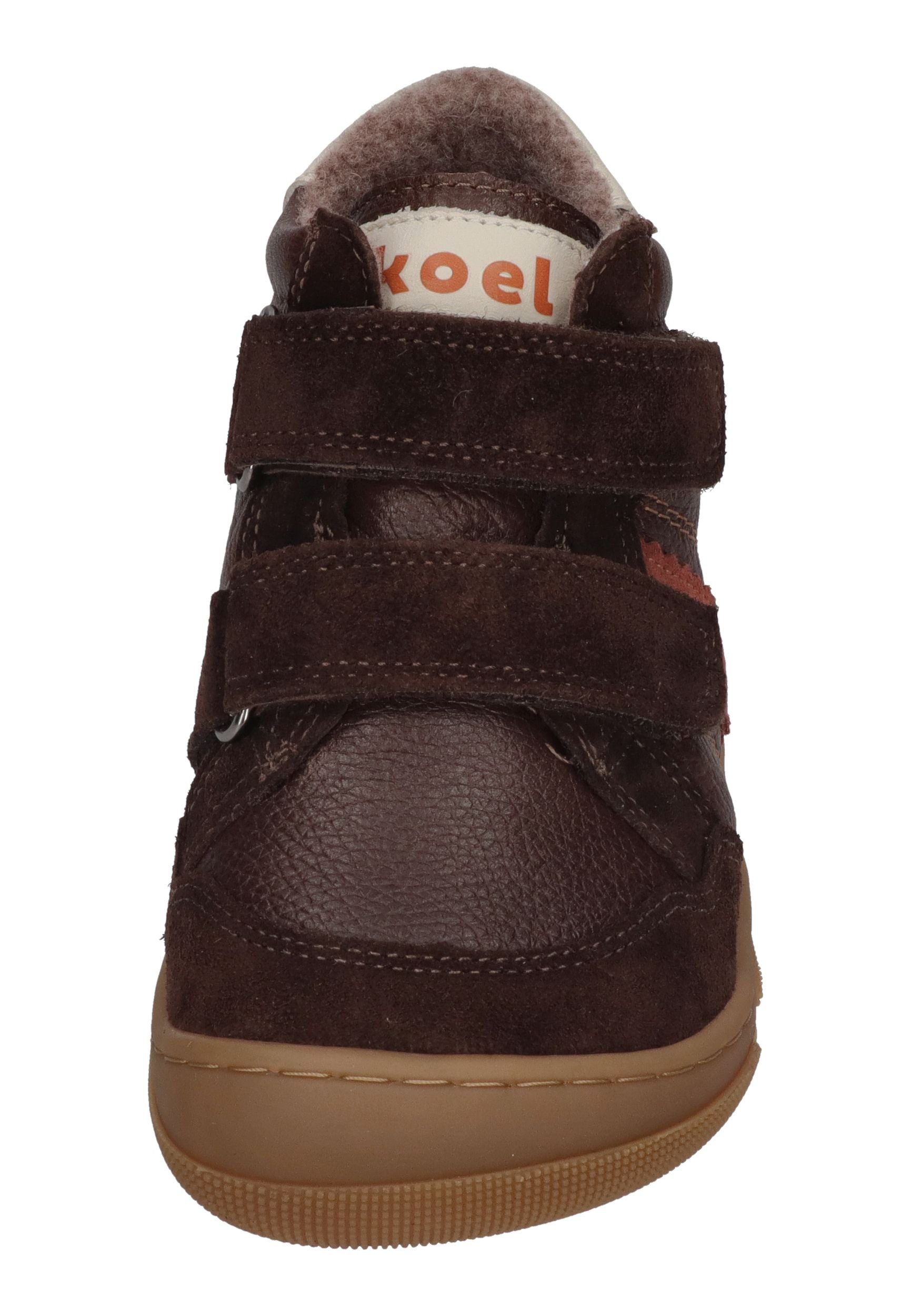 KOEL Barefoot Kinder Übergangsschuhe KABRIEL 3.0 WOOLFELT extra weit brown