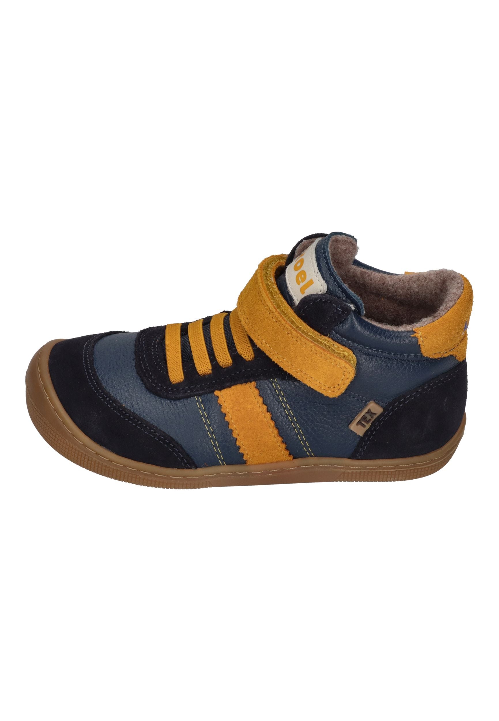 KOEL Barefoot Kinder Übergangsschuhe Sneakers DANIEL 3.0 SUEDE blue