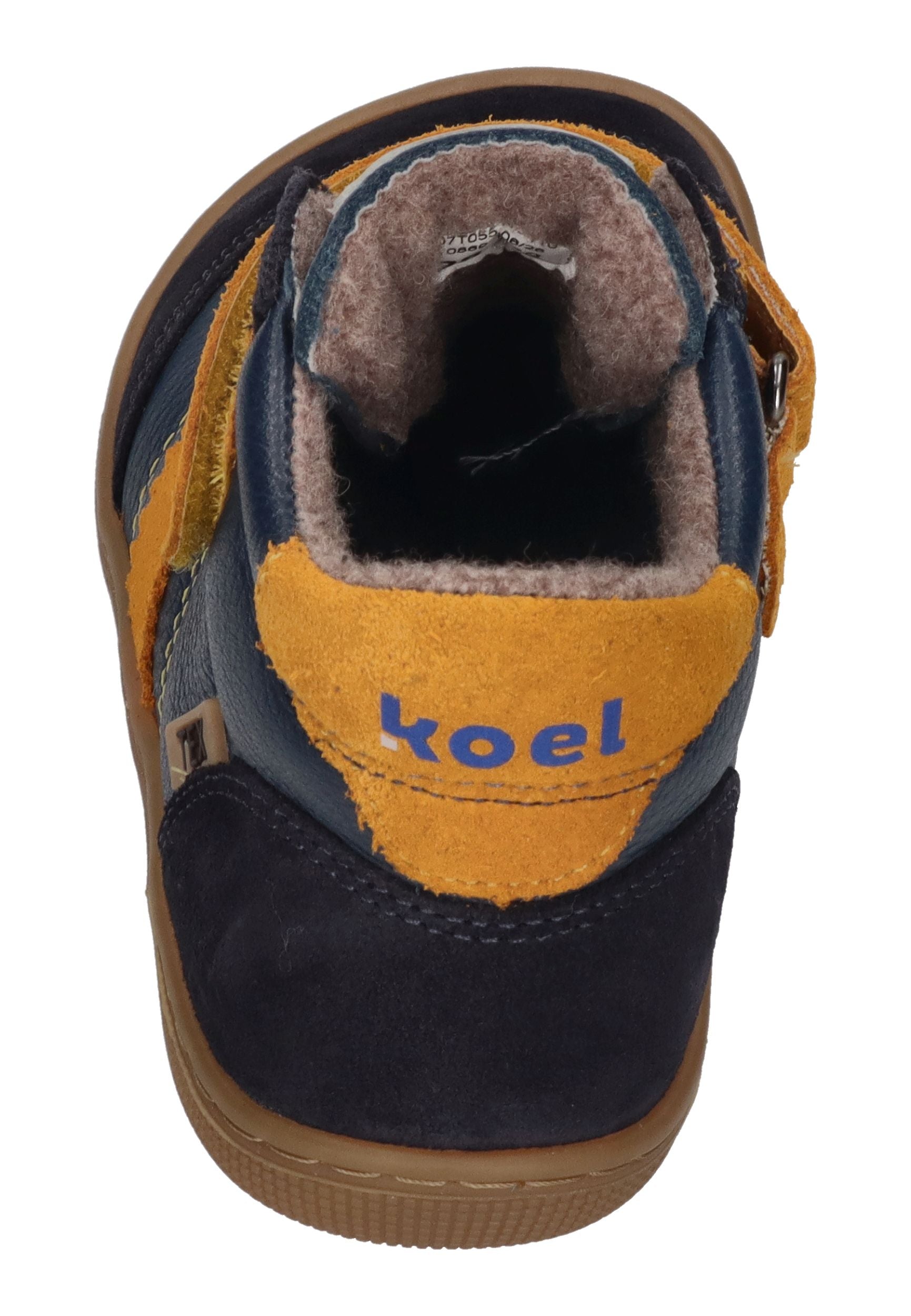 KOEL Barefoot Kinder Übergangsschuhe Sneakers DANIEL 3.0 SUEDE blue