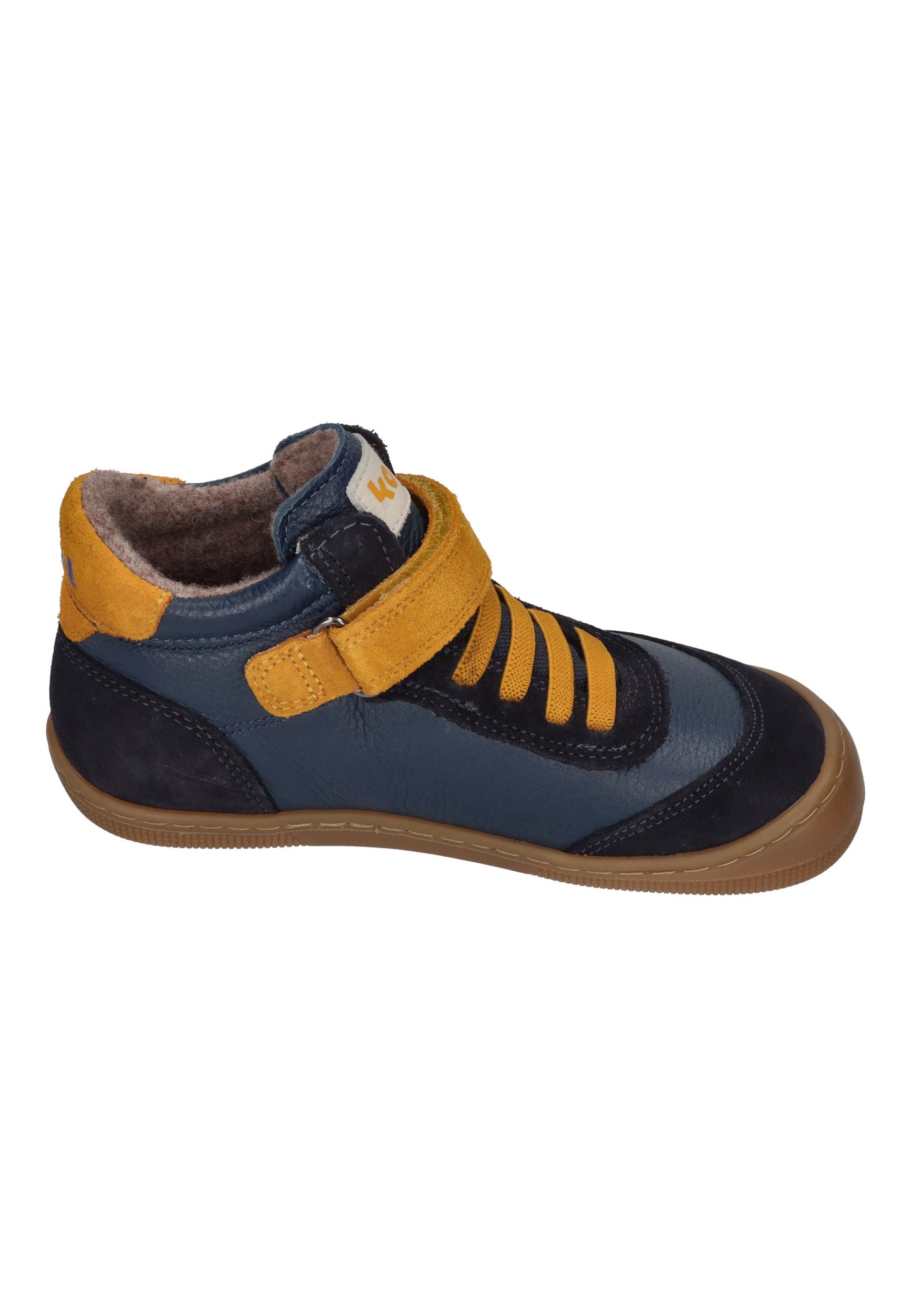 KOEL Barefoot Kinder Übergangsschuhe Sneakers DANIEL 3.0 SUEDE blue