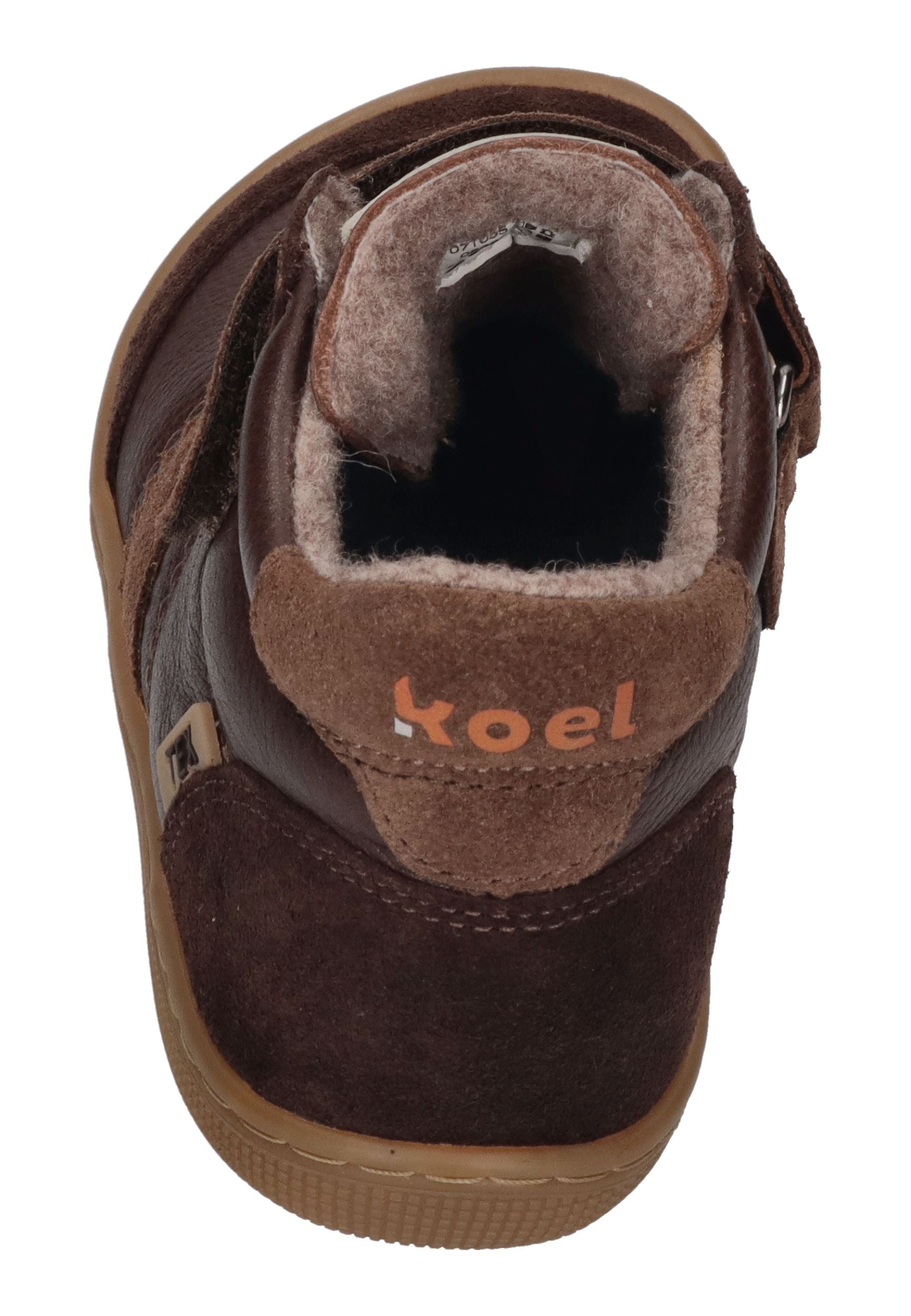 KOEL Barefoot Kinder Übergangsschuhe Sneakers DANIEL 3.0 SUEDE brown