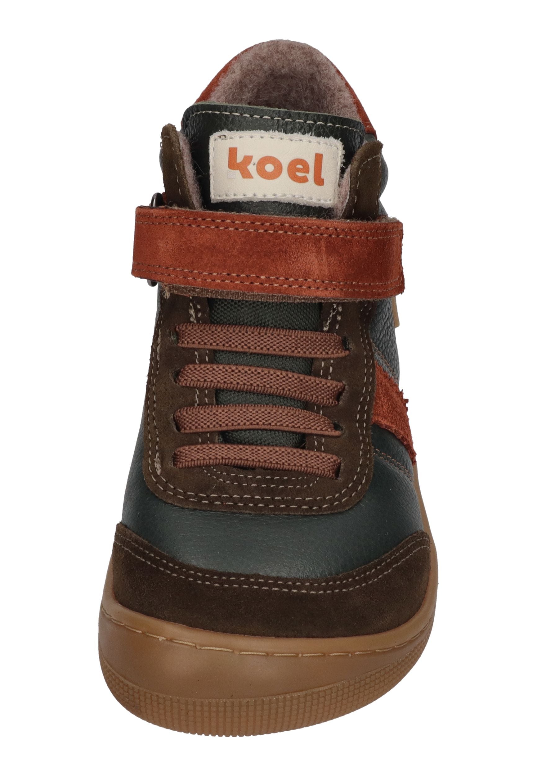 KOEL Barefoot Kinder Übergangsschuhe Sneakers DANIEL 3.0 SUEDE green