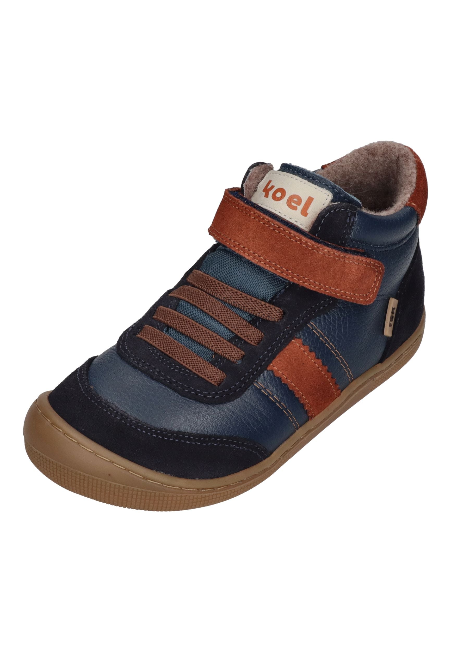 KOEL Barefoot Kinder Übergangsschuhe Sneakers DANIEL 3.0 SUEDE navy