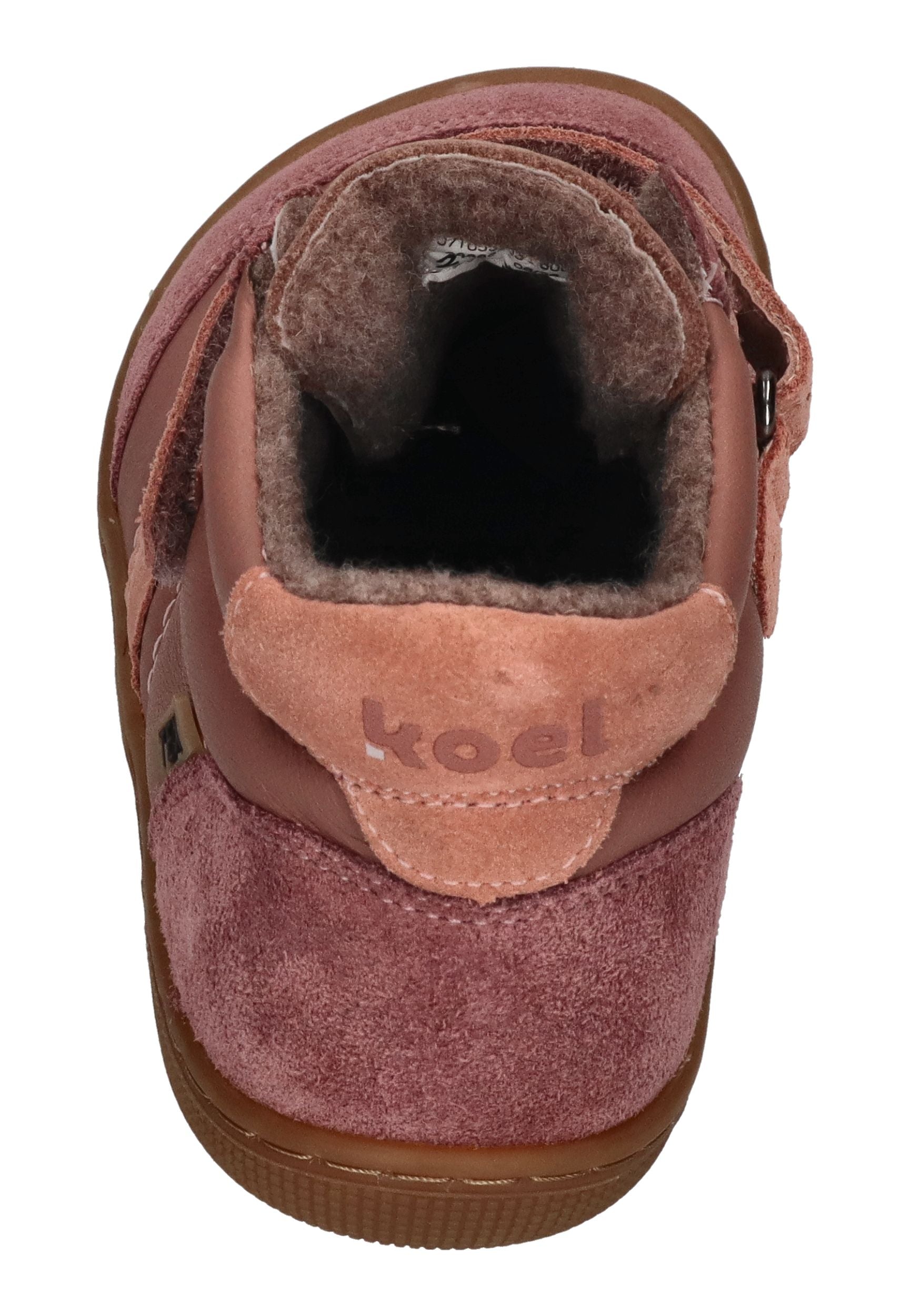 KOEL Barefoot Kinder Übergangsschuhe Sneakers DANIEL 3.0 SUEDE old pink