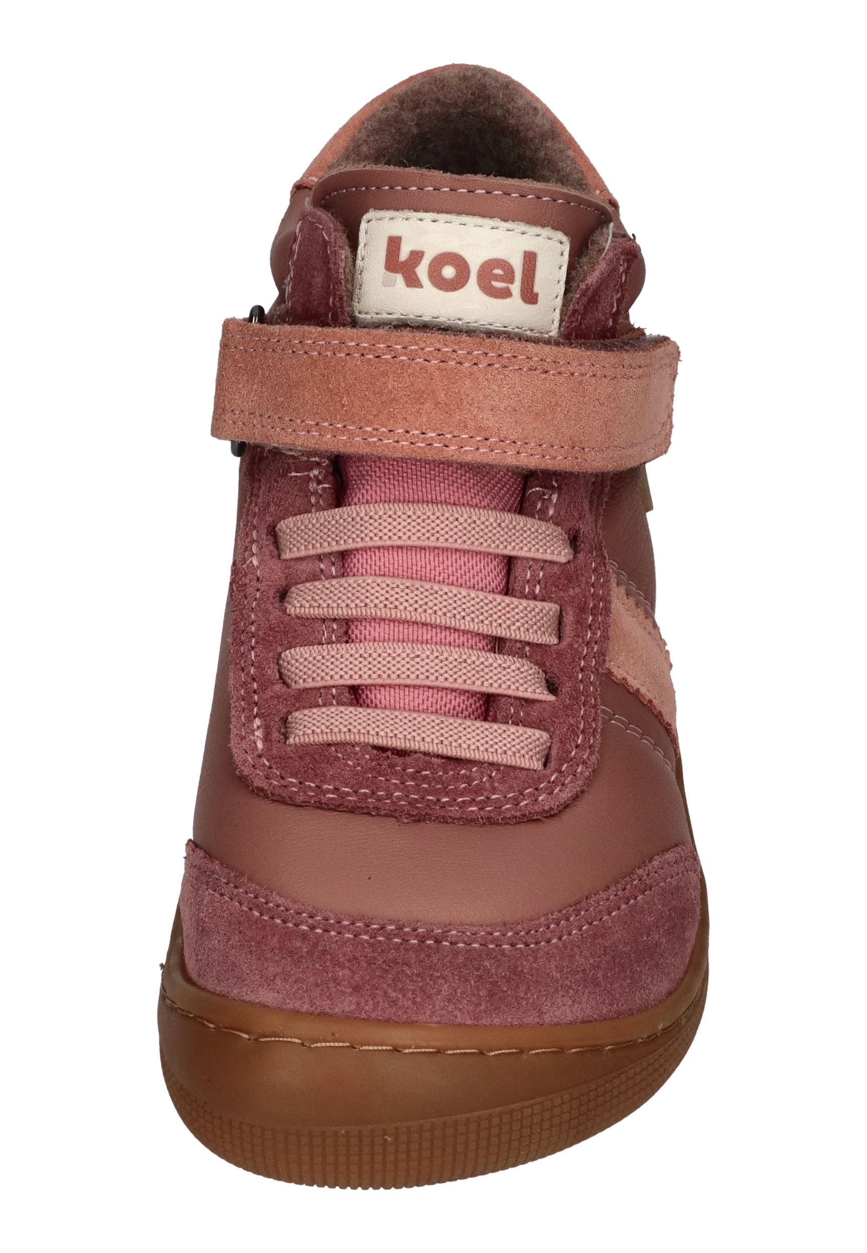 KOEL Barefoot Kinder Übergangsschuhe Sneakers DANIEL 3.0 SUEDE old pink