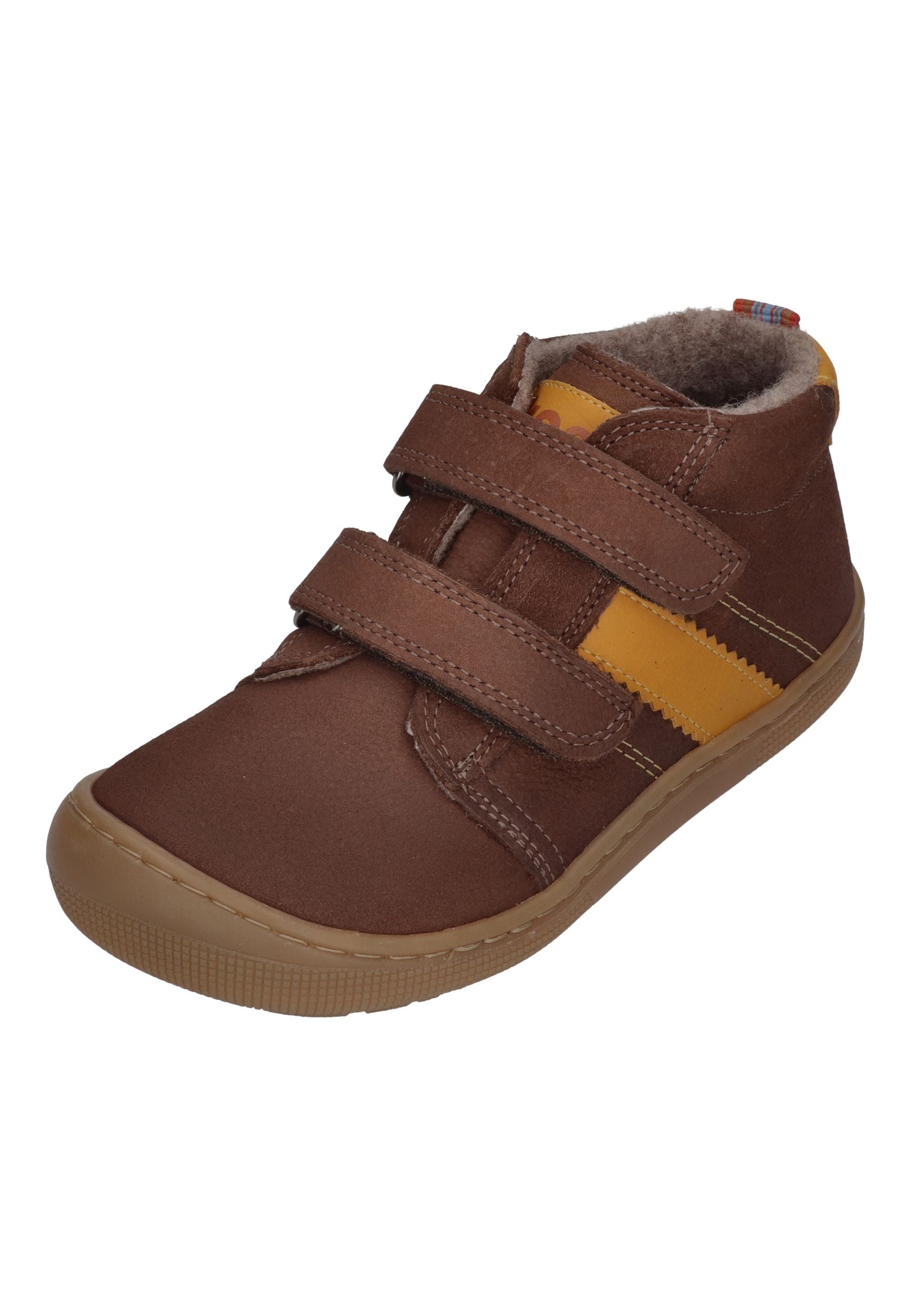 KOEL Barefoot Kinder Übergangsschuhe Sneakers DAVID 3.0 WOOL brown