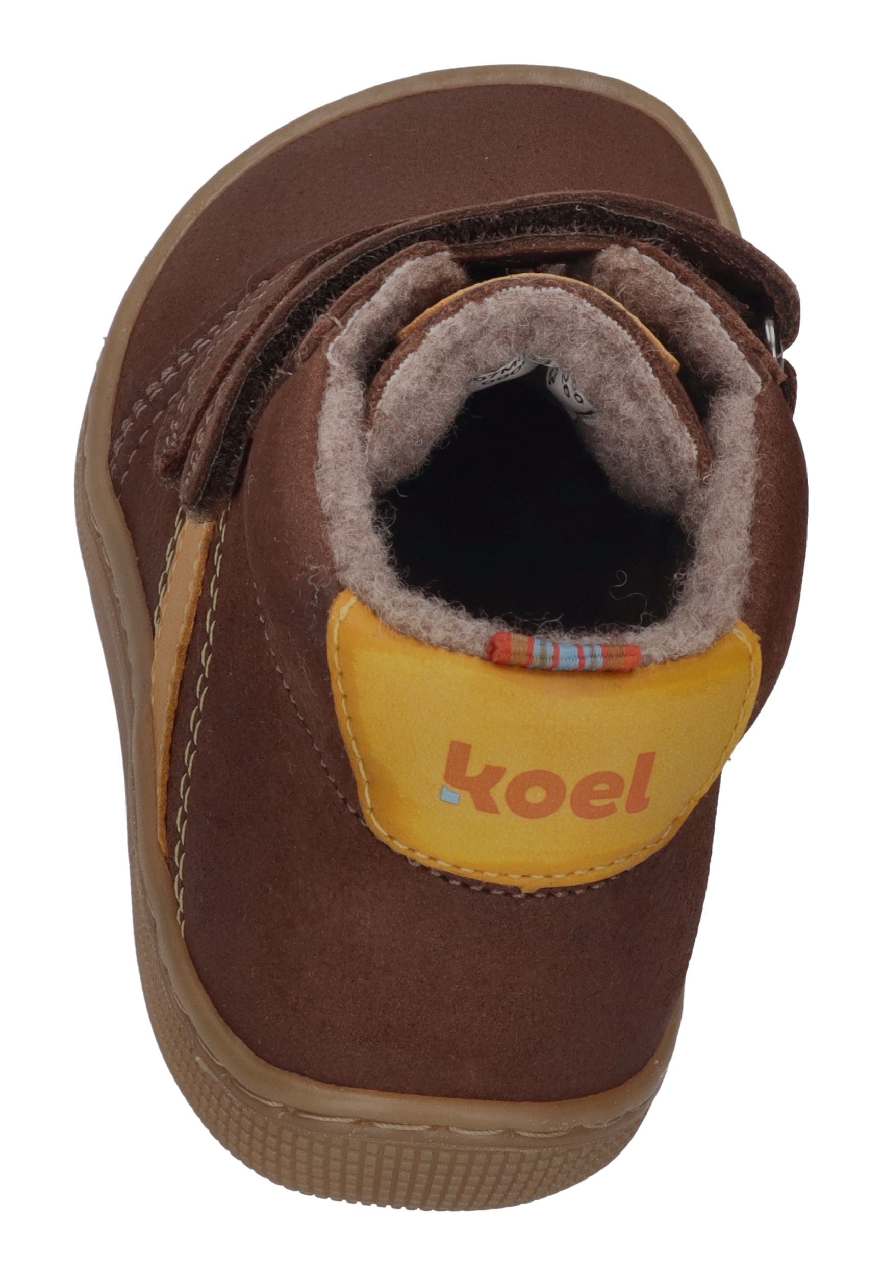 KOEL Barefoot Kinder Übergangsschuhe Sneakers DAVID 3.0 WOOL brown