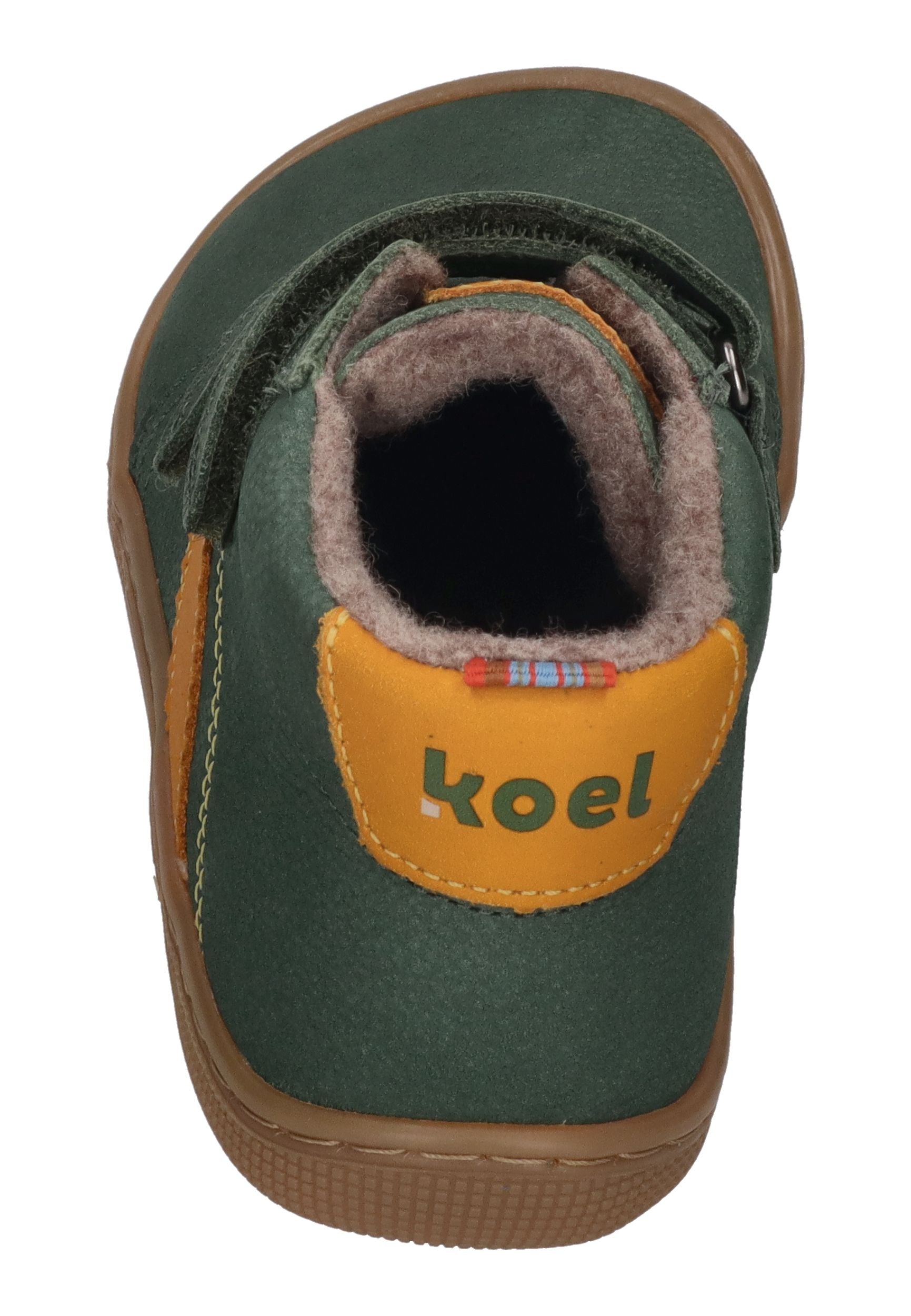 KOEL Barefoot Kinder Übergangsschuhe Sneakers DAVID 3.0 WOOL green