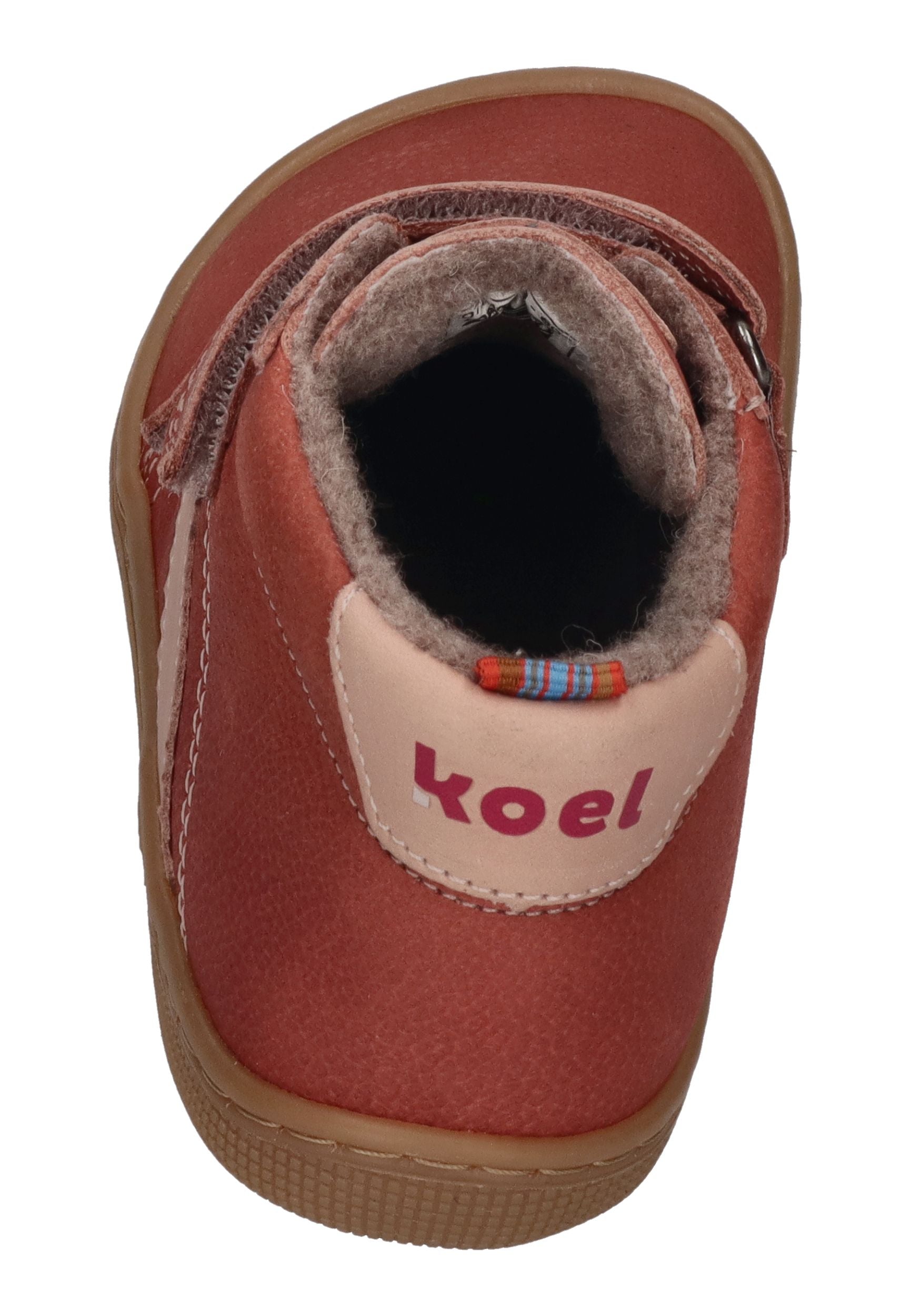 KOEL Barefoot Kinder Übergangsschuhe Sneakers DAVID 3.0 WOOL old pink