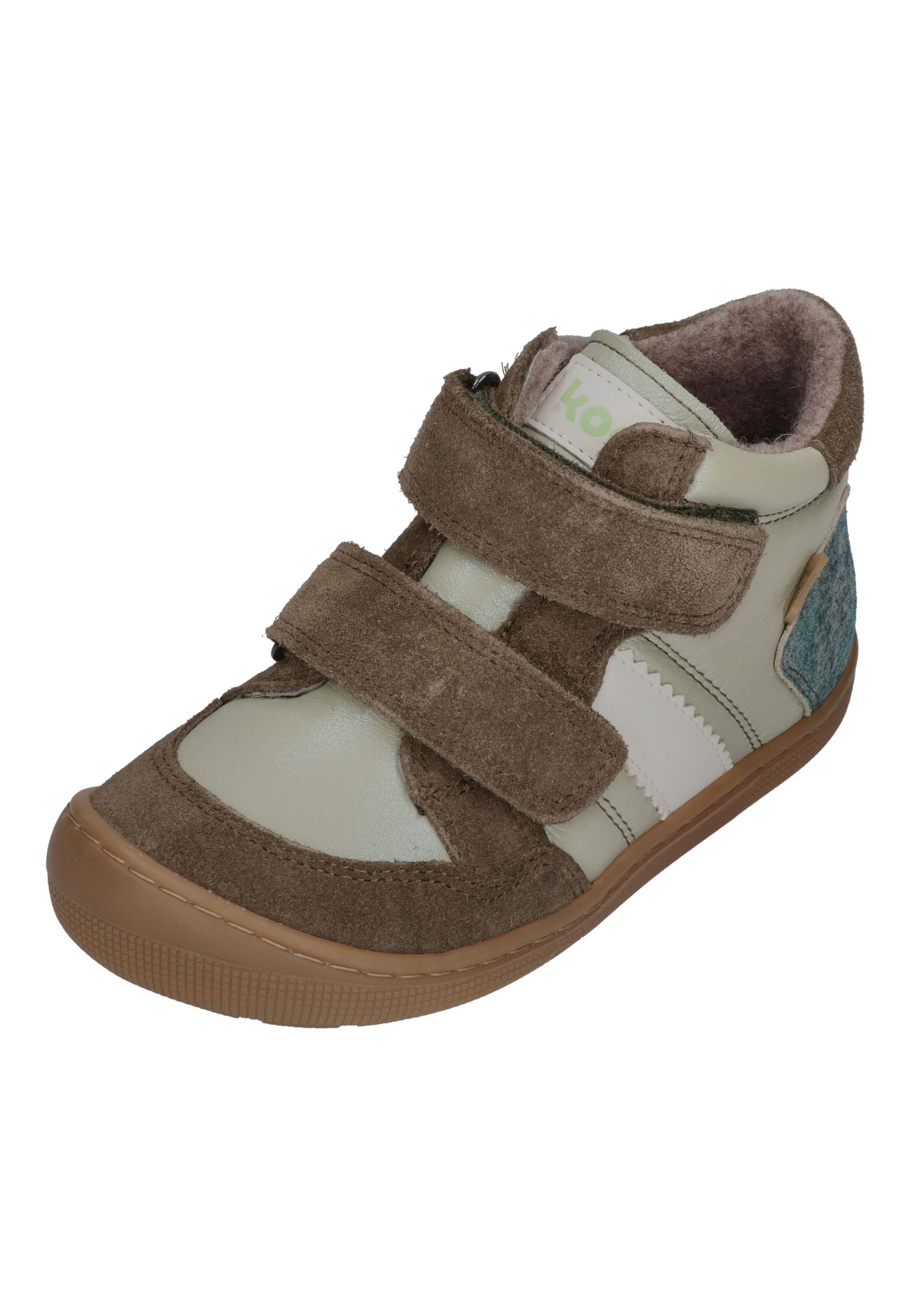 KOEL Barefoot Kinder Übergangsschuhe Sneakers DOURO TEX khaki