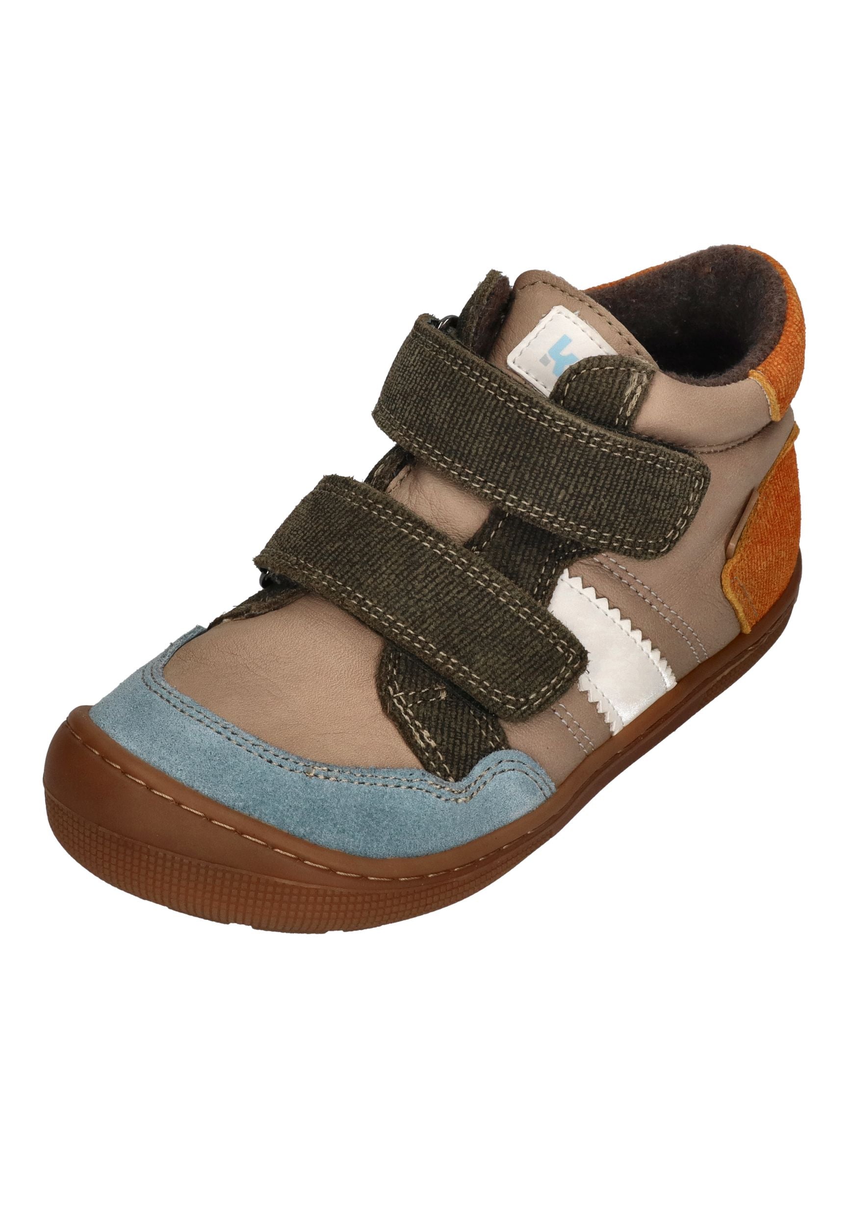 KOEL Barefoot Kinder Übergangsschuhe Sneakers DOURO TEX taupe