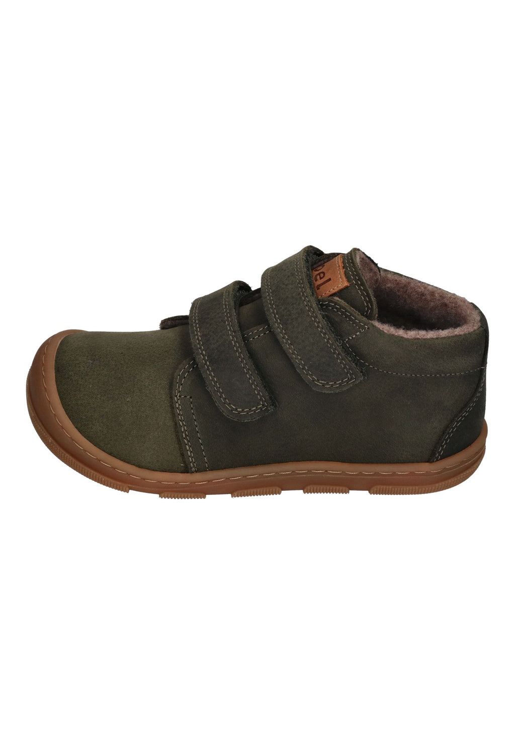 KOEL Barefoot Kinder Übergangsschuhe Sneakers KARI WOOL extra weit green