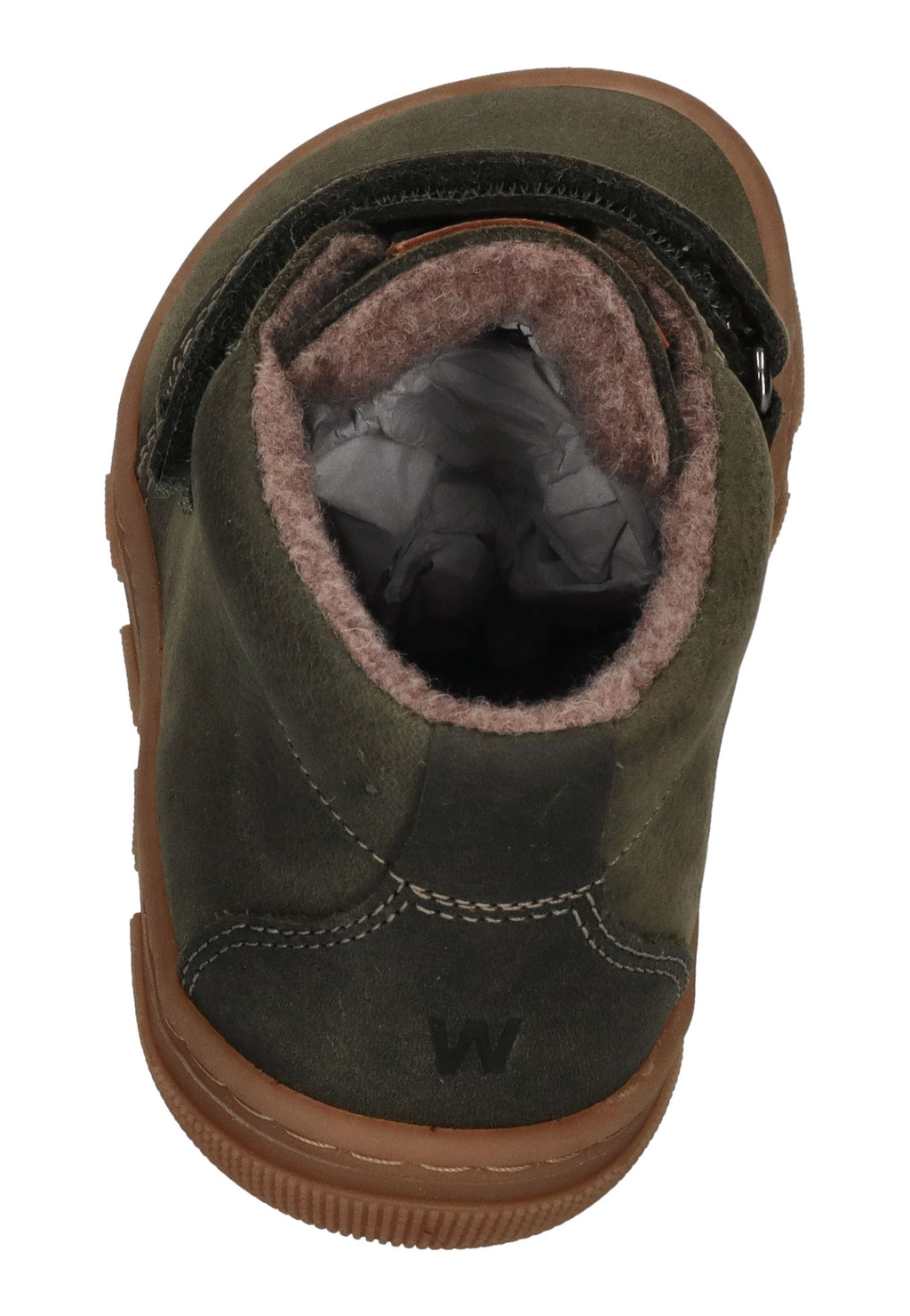KOEL Barefoot Kinder Übergangsschuhe Sneakers KARI WOOL extra weit green