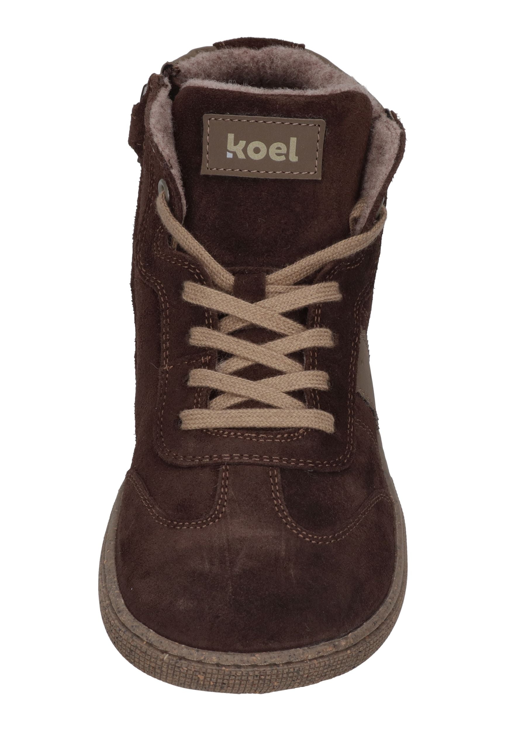 KOEL Barefoot Kinder Übergangsschuhe Sneakers bis Größe 41 DREW FELT brown