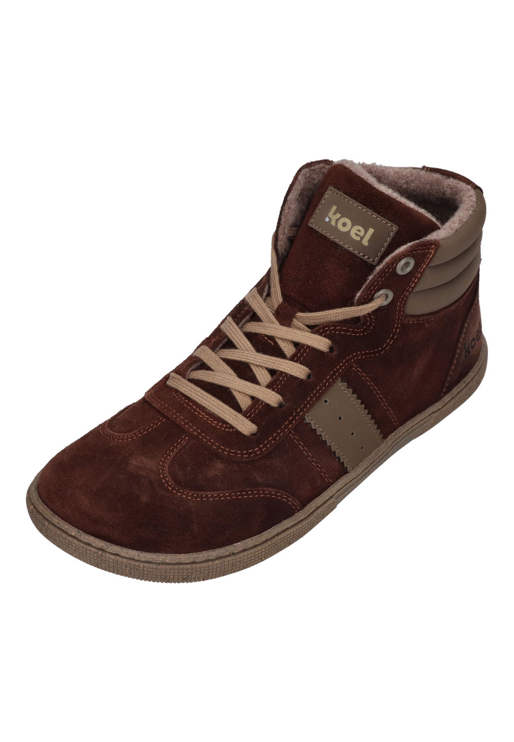 KOEL Barefoot Kinder Übergangsschuhe Sneakers bis Größe 41 DREW FELT choco