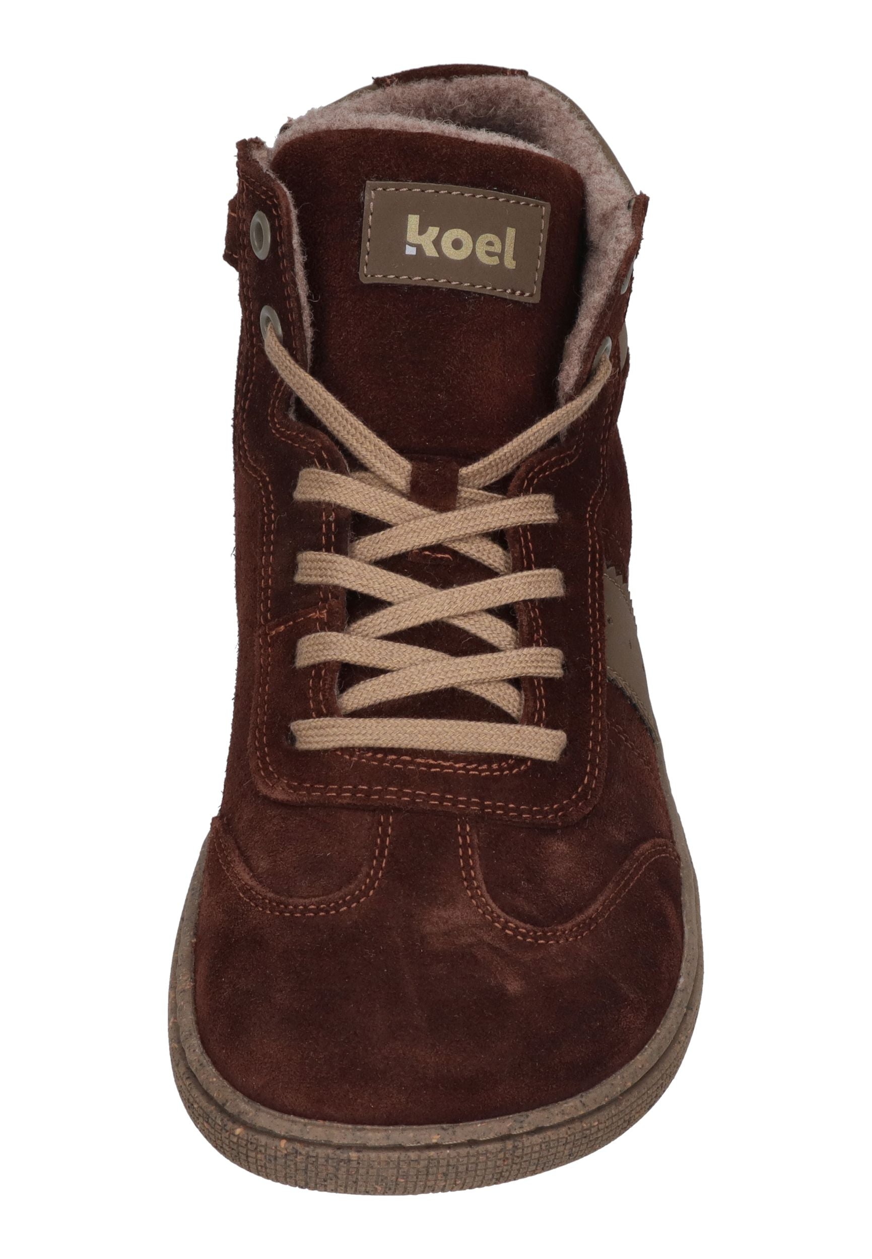 KOEL Barefoot Kinder Übergangsschuhe Sneakers bis Größe 41 DREW FELT choco