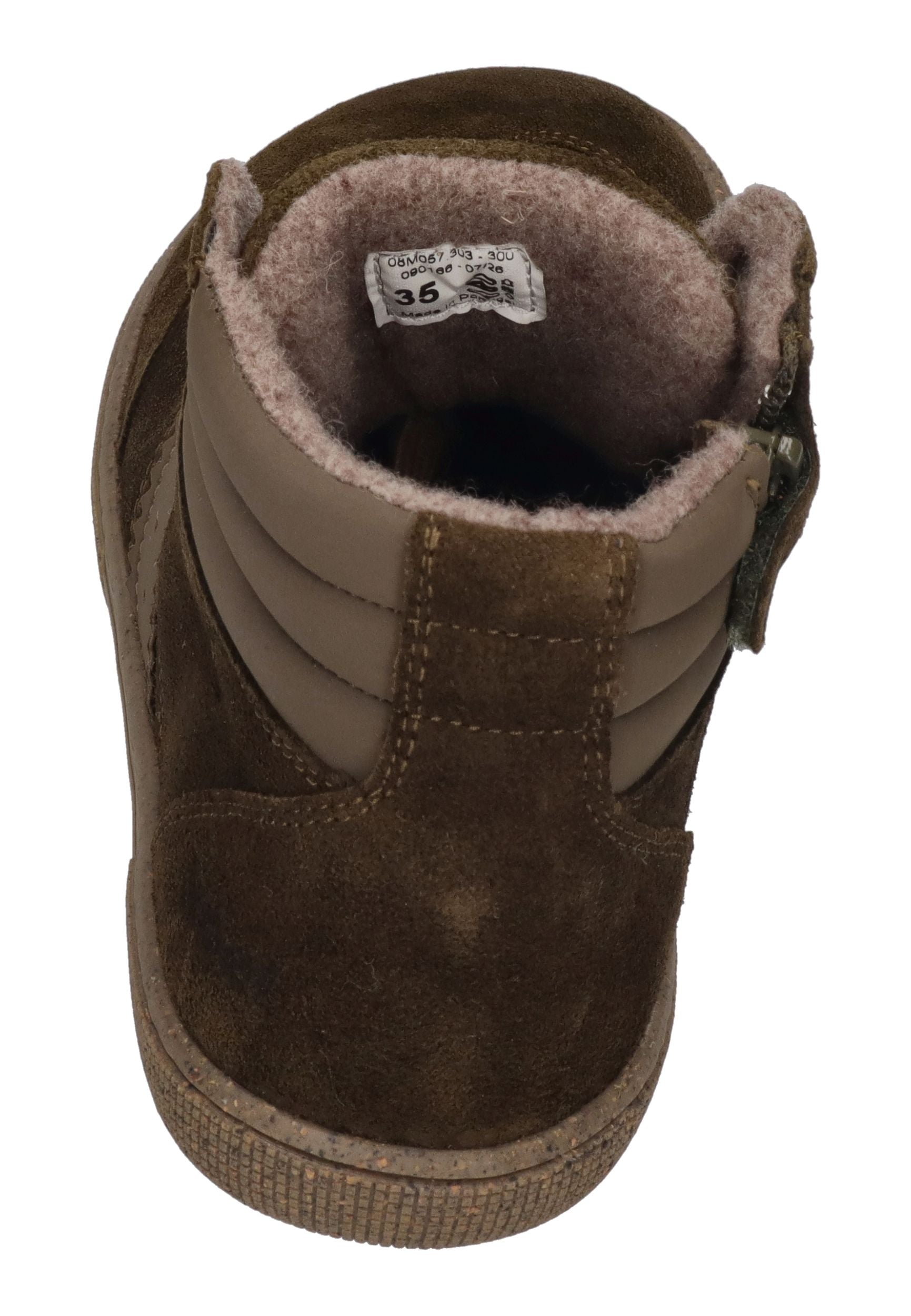 KOEL Barefoot Kinder Übergangsschuhe Sneakers bis Größe 41 DREW FELT green