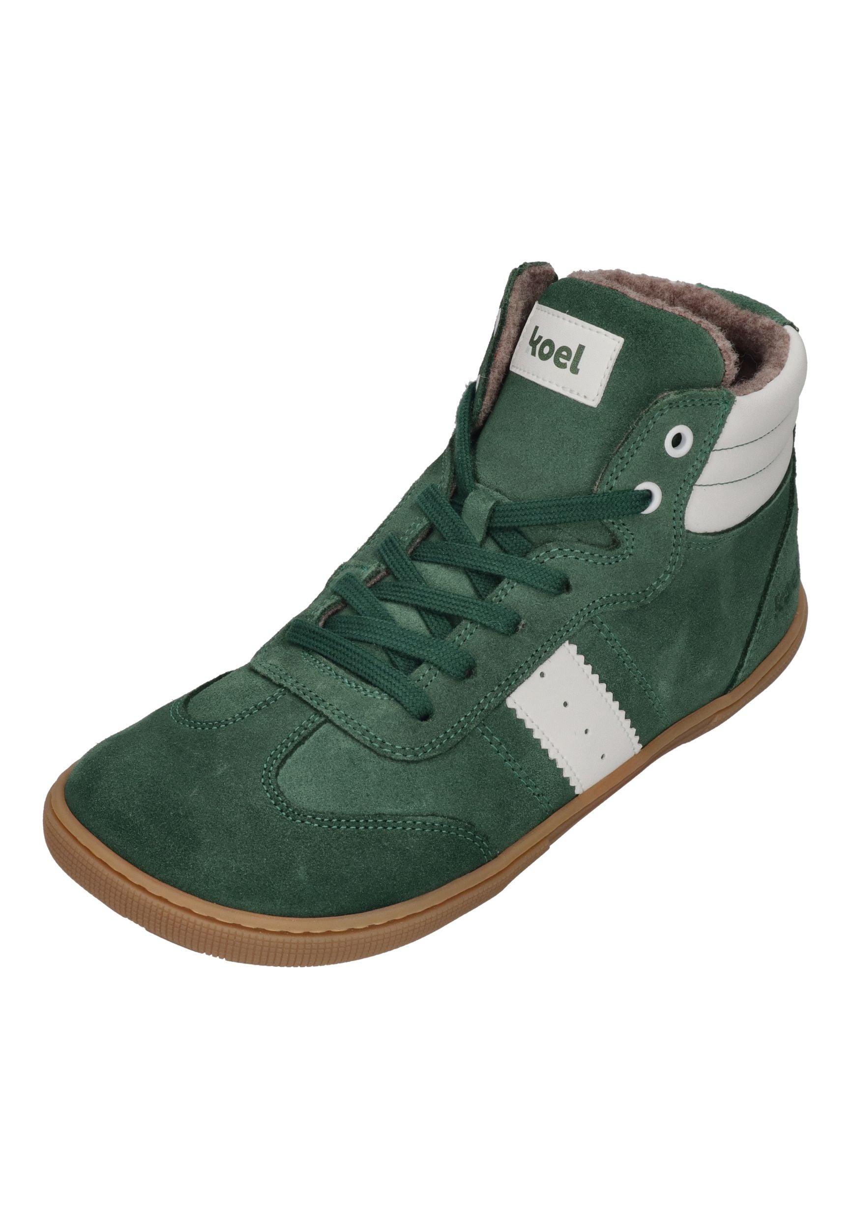 KOEL Barefoot Kinder Übergangsschuhe Sneakers bis Größe 41 DREW FELT khaki