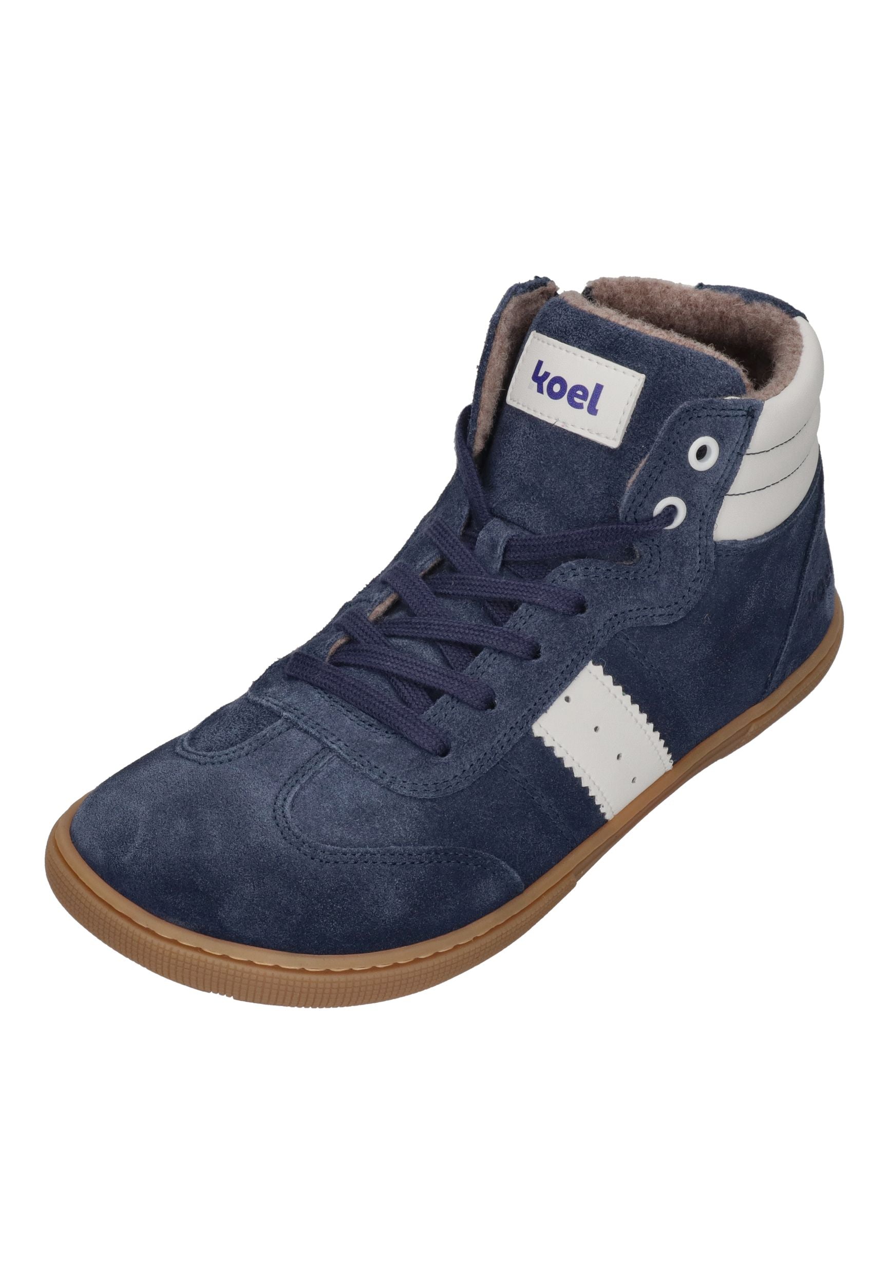 KOEL Barefoot Kinder Übergangsschuhe Sneakers bis Größe 41 DREW FELT navy