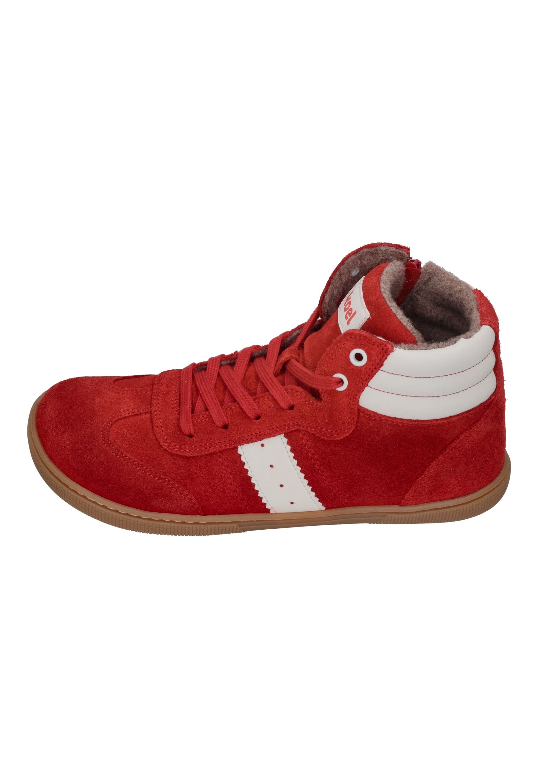 KOEL Barefoot Kinder Übergangsschuhe Sneakers bis Größe 41 DREW FELT red