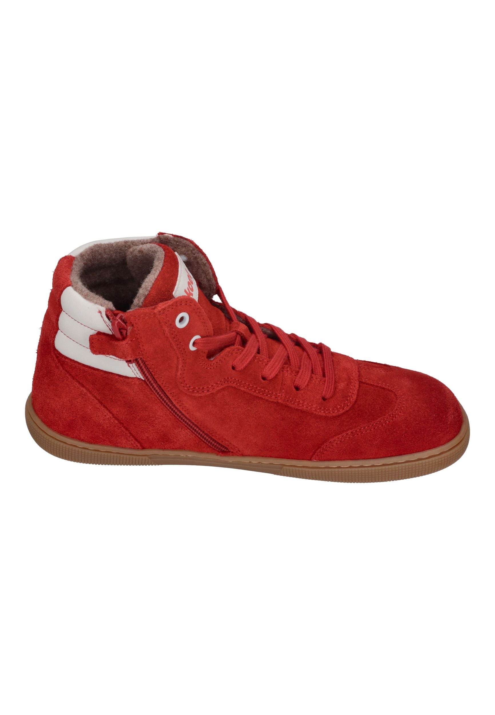 KOEL Barefoot Kinder Übergangsschuhe Sneakers bis Größe 41 DREW FELT red