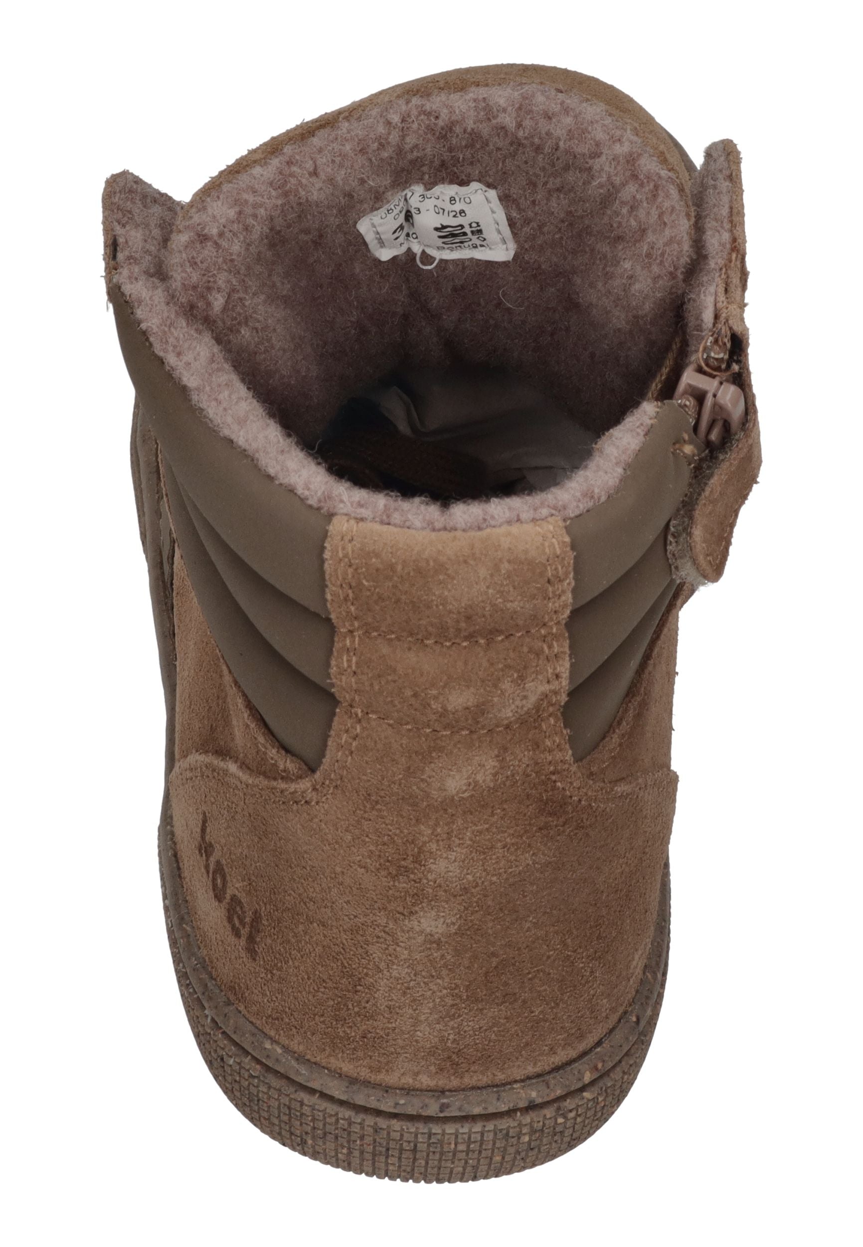 KOEL Barefoot Kinder Übergangsschuhe Sneakers bis Größe 41 DREW FELT taupe
