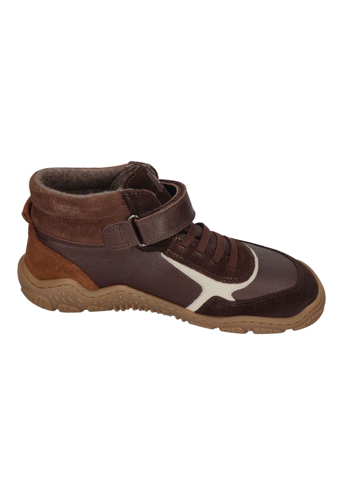 KOEL Barefoot Kinder Übergangsschuhe bis Gr. 41 Booties RAMI WOOL TEX brown