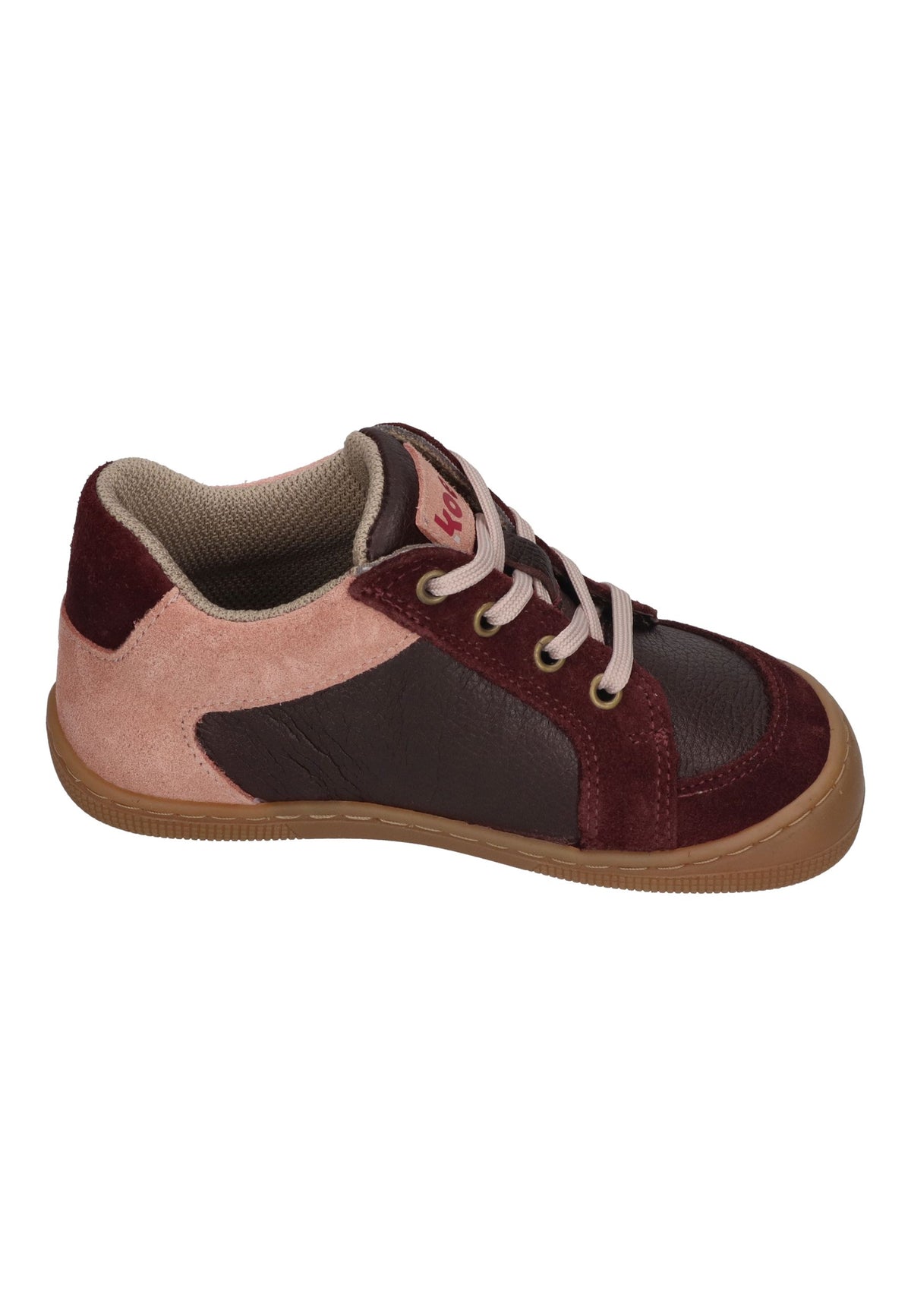 KOEL Barefoot Kinder wasserabweisende Sneakers DION TEX bordo