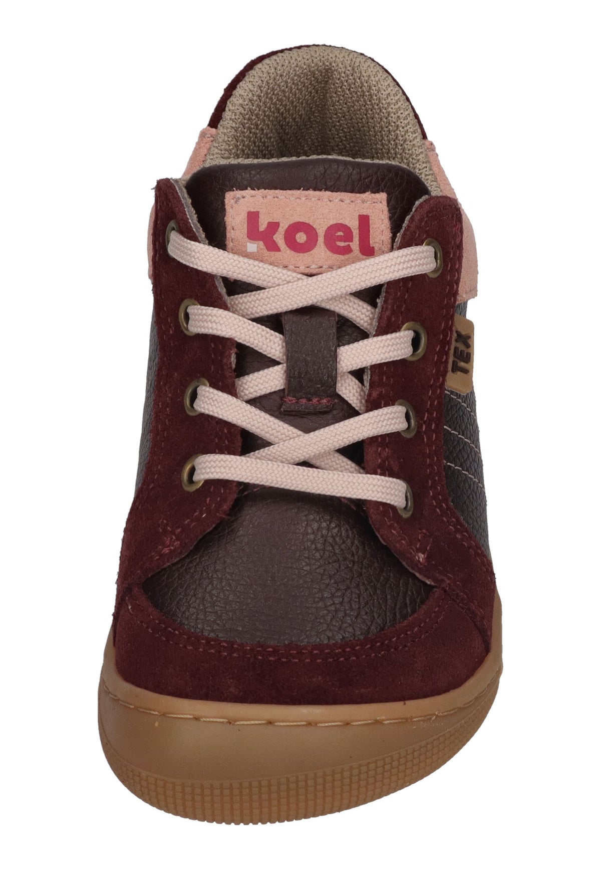 KOEL Barefoot Kinder wasserabweisende Sneakers DION TEX bordo