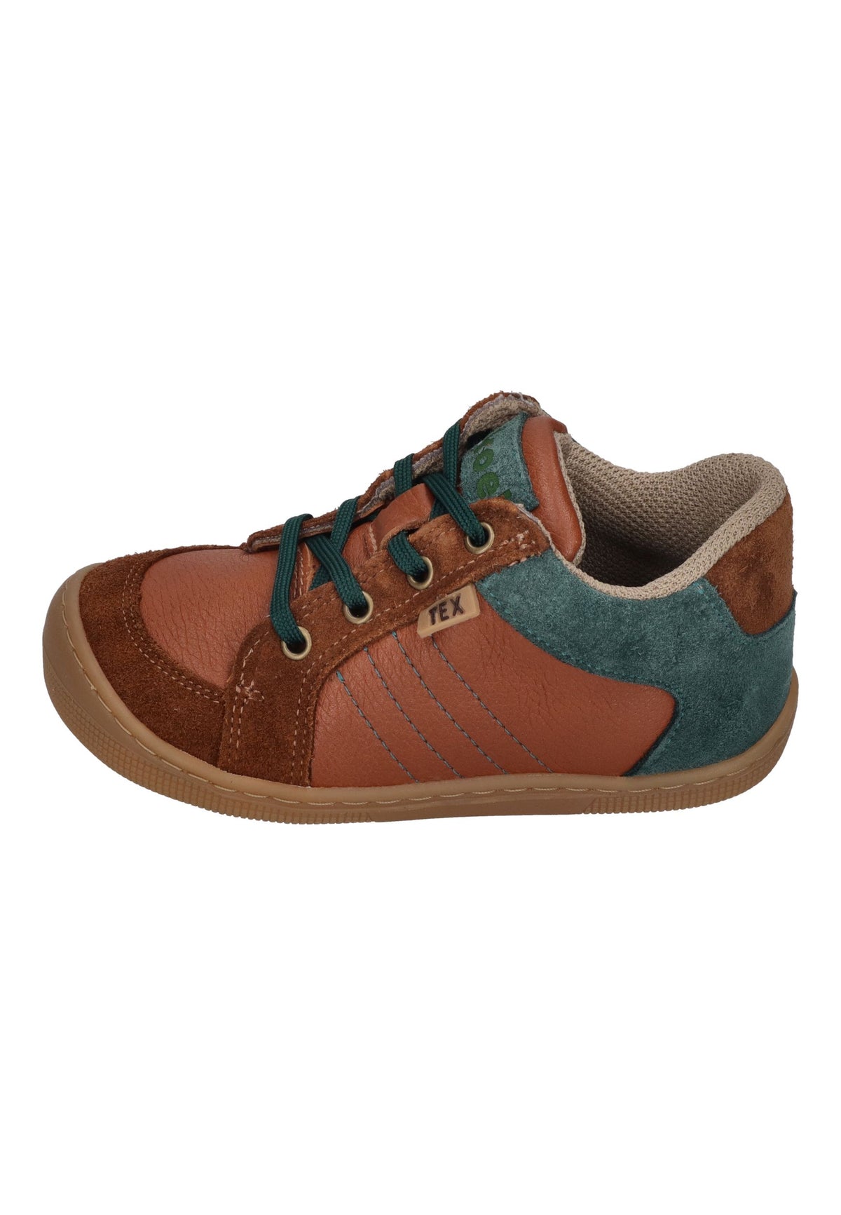 KOEL Barefoot Kinder wasserabweisende Sneakers DION TEX cognac
