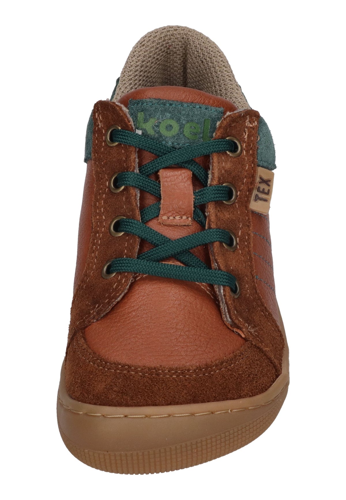 KOEL Barefoot Kinder wasserabweisende Sneakers DION TEX cognac