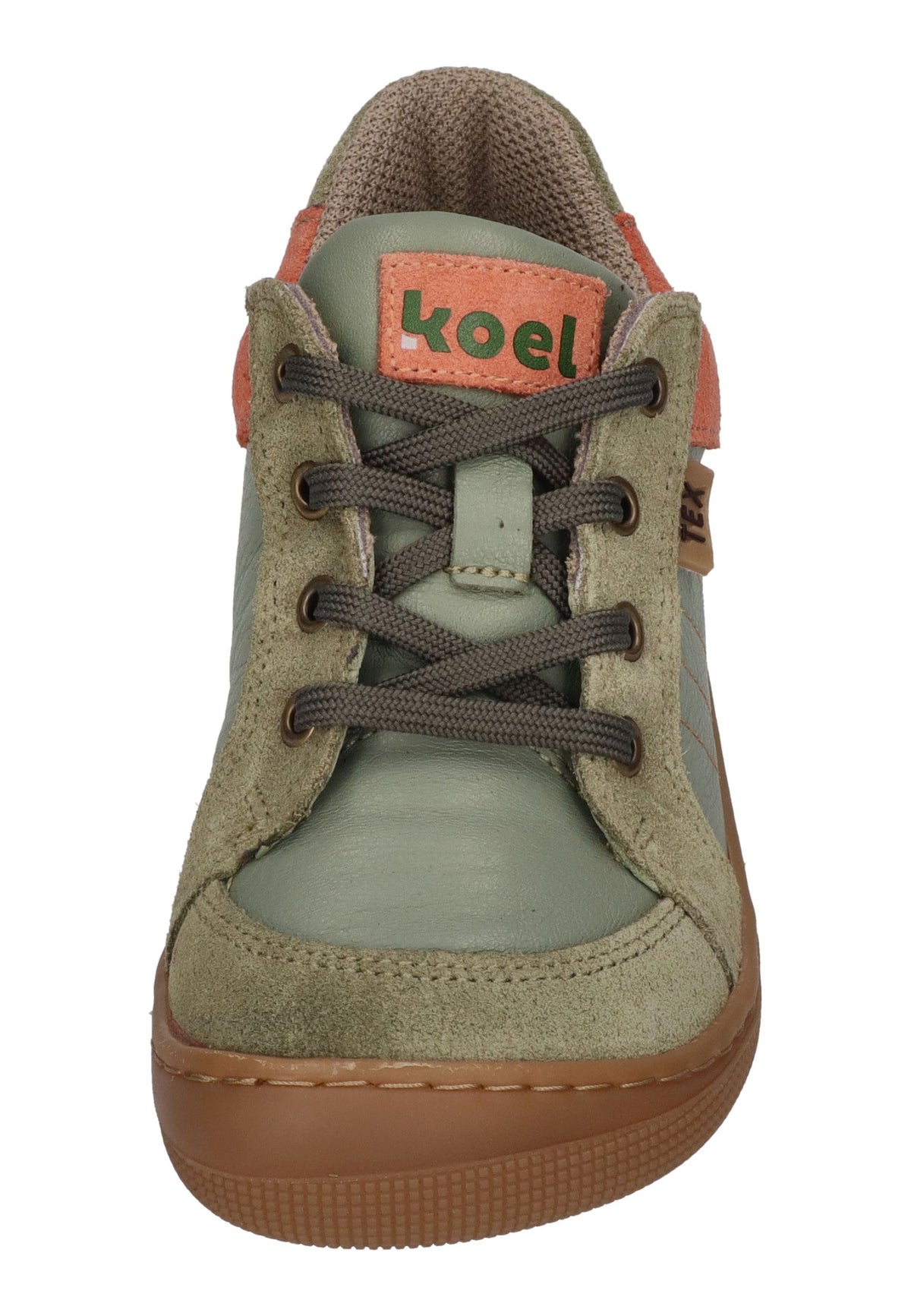 KOEL Barefoot Kinder wasserabweisende Sneakers DION TEX olive