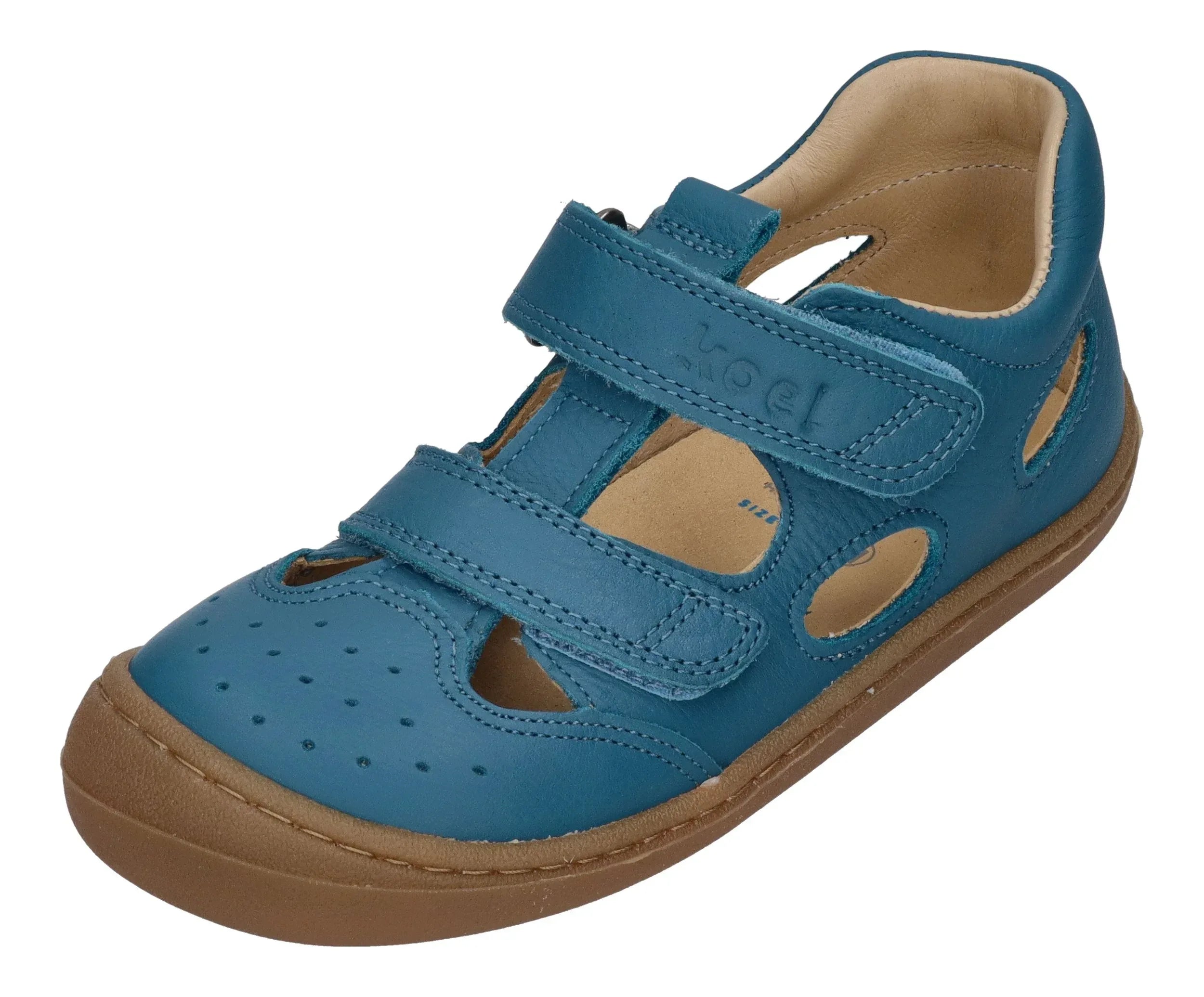 KOEL Barefoot Kinder Sneakers Sandalen BEP LEATHER turquoise