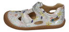 KOEL Barefoot Kinder Sneakers Sandalen BEP PRINTS - silver