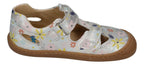 KOEL Barefoot Kinder Sneakers Sandalen BEP PRINTS - silver