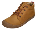 KOEL Kinder Barefoot Schnürschuhe BEN M LEATHER cognac