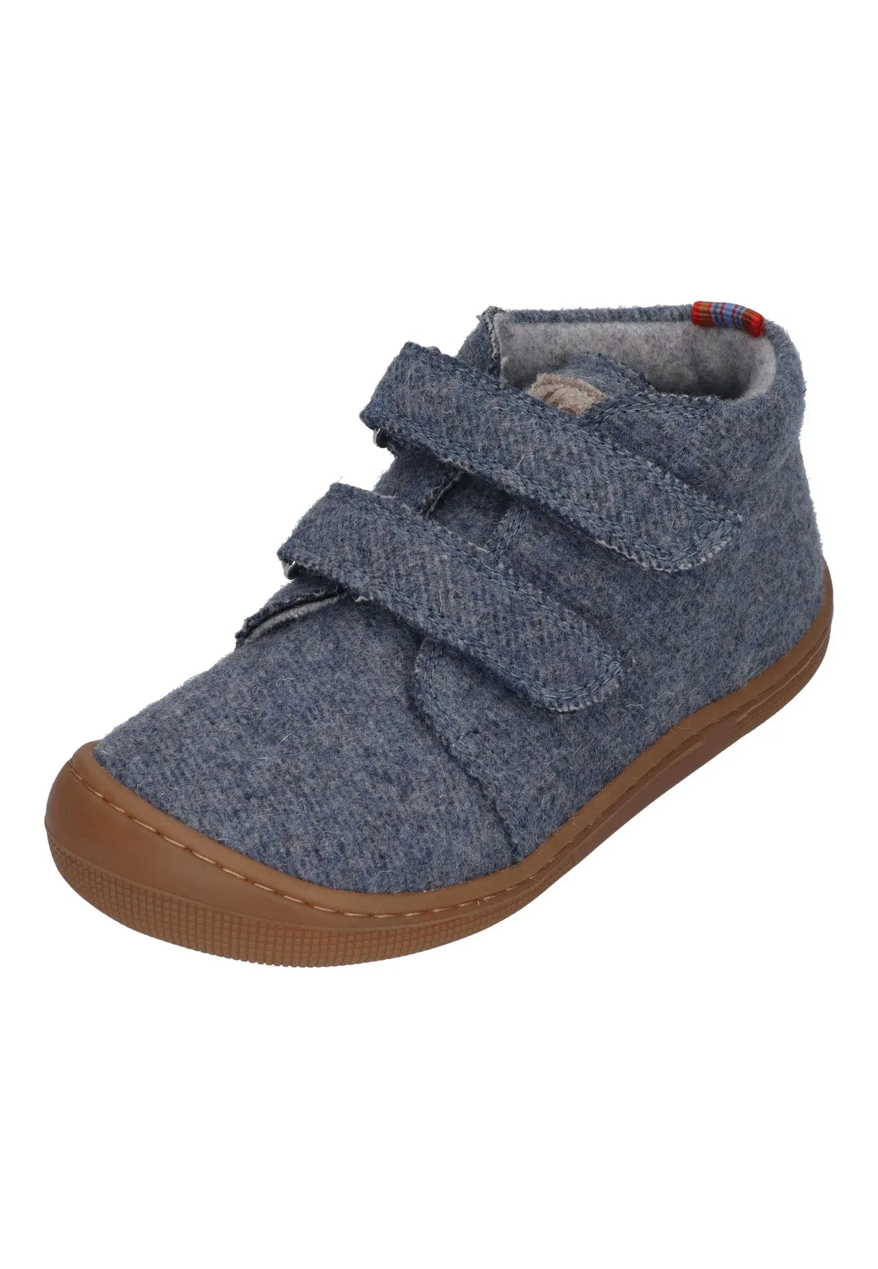 KOEL Barefoot Kinder Booties DON MERINO - jeans – Barfußschuhe - Blau | Jetzt bei shoedealo.shop entdecken!
