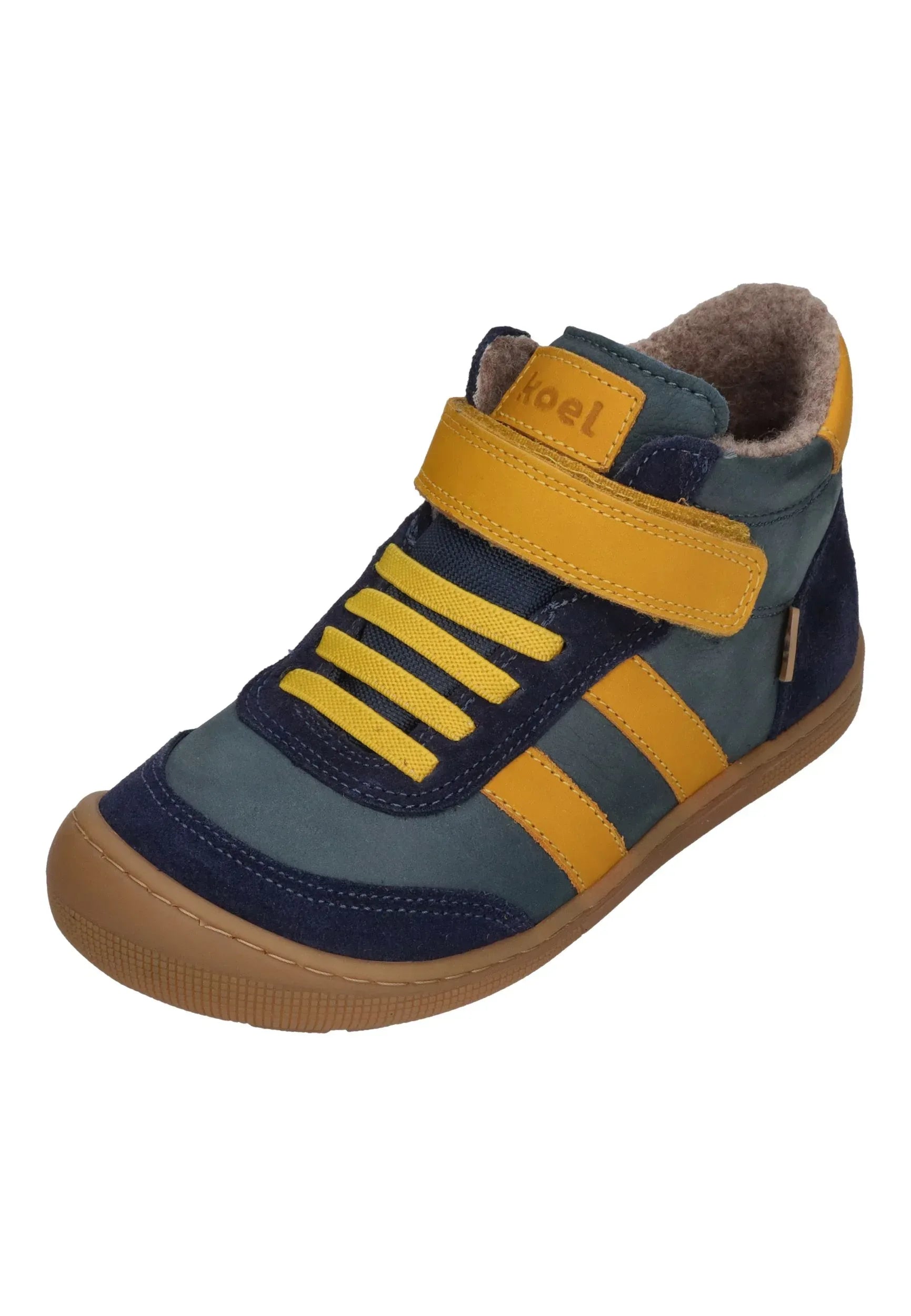 KOEL Barefoot Kinder Übergangsschuhe Sneakers DANIEL 2.0 Felt Tex blue