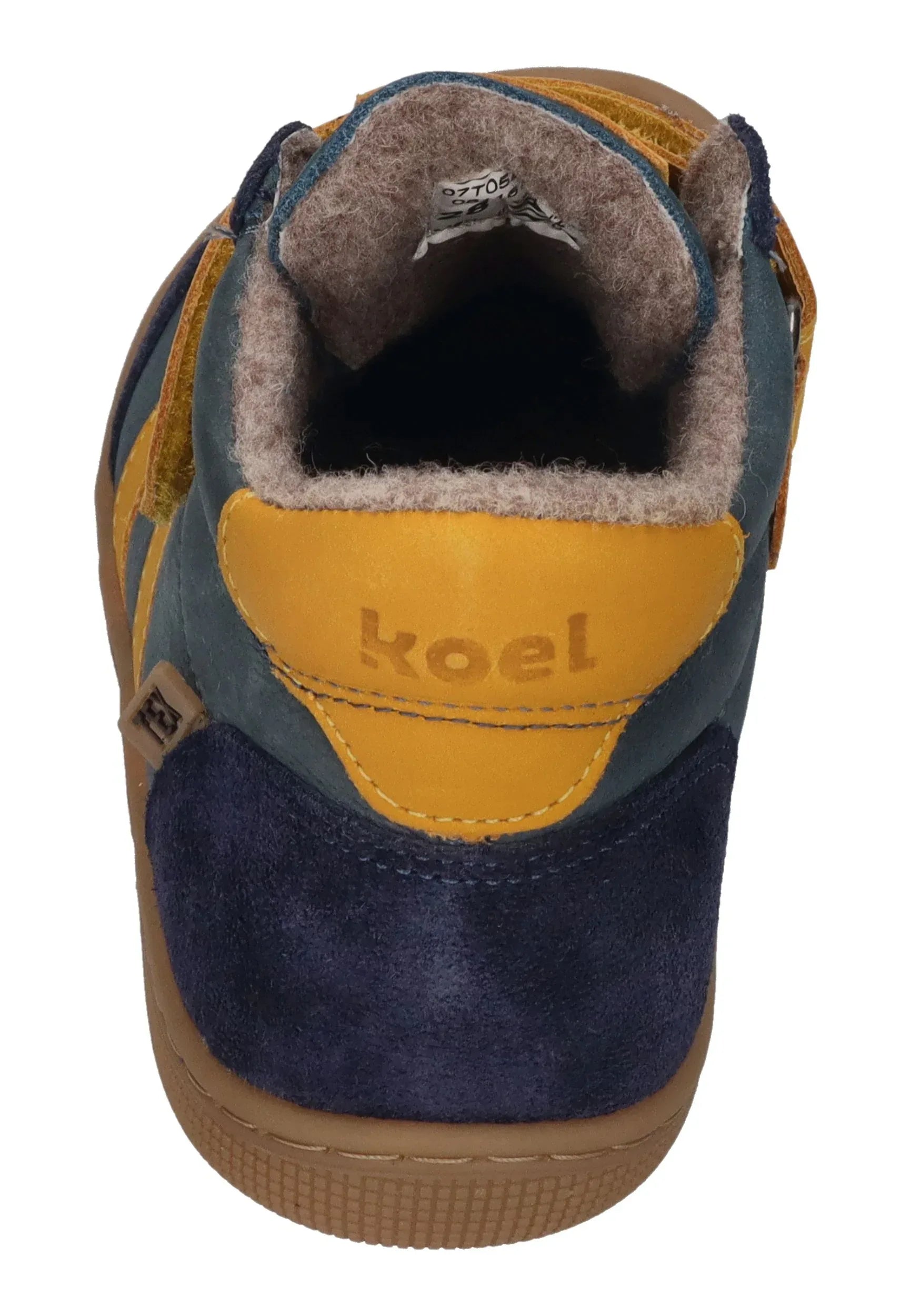 KOEL Barefoot Kinder Übergangsschuhe Sneakers DANIEL 2.0 Felt Tex blue