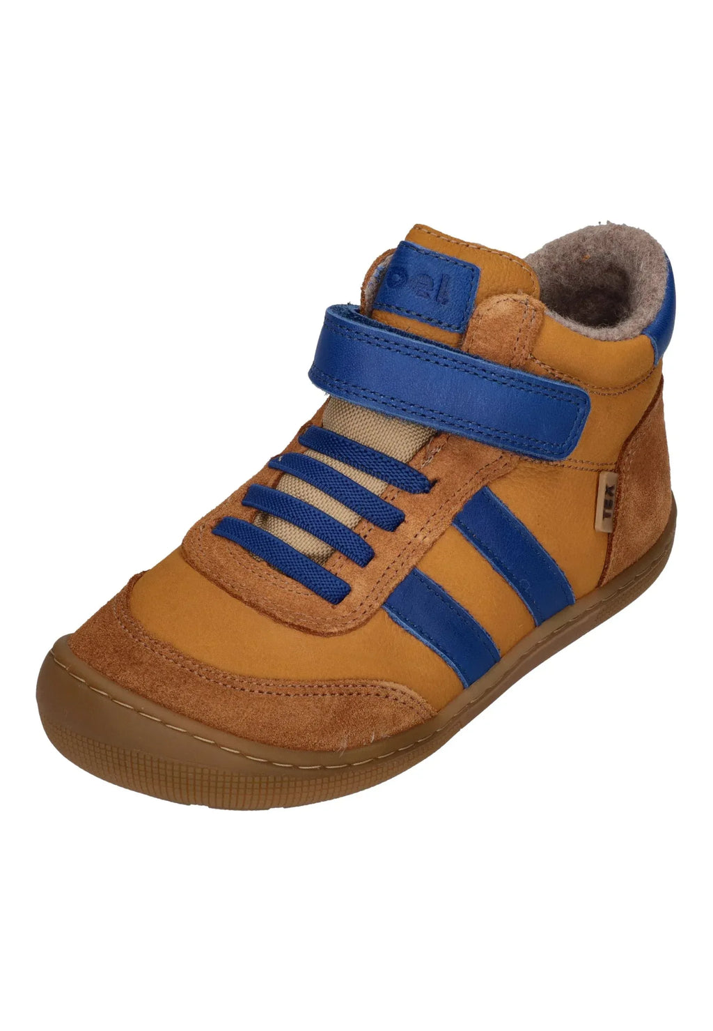 KOEL Barefoot Kinder Übergangsschuhe DANIEL 2.0 Felt Tex cognac