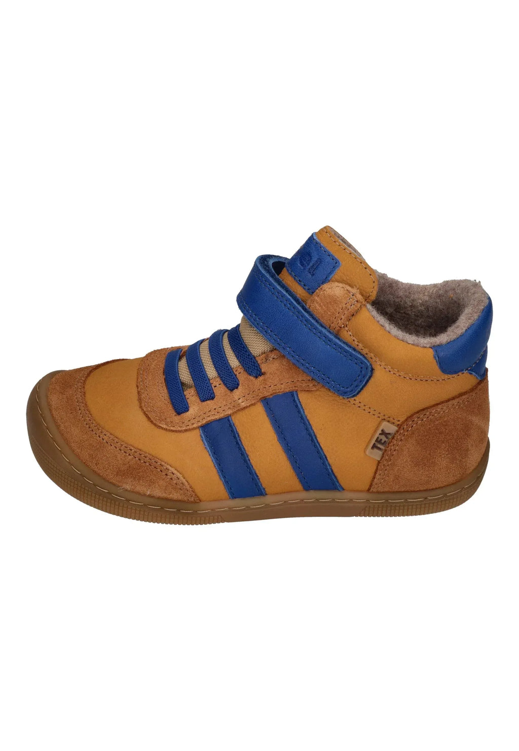 KOEL Barefoot Kinder Übergangsschuhe DANIEL 2.0 Felt Tex cognac