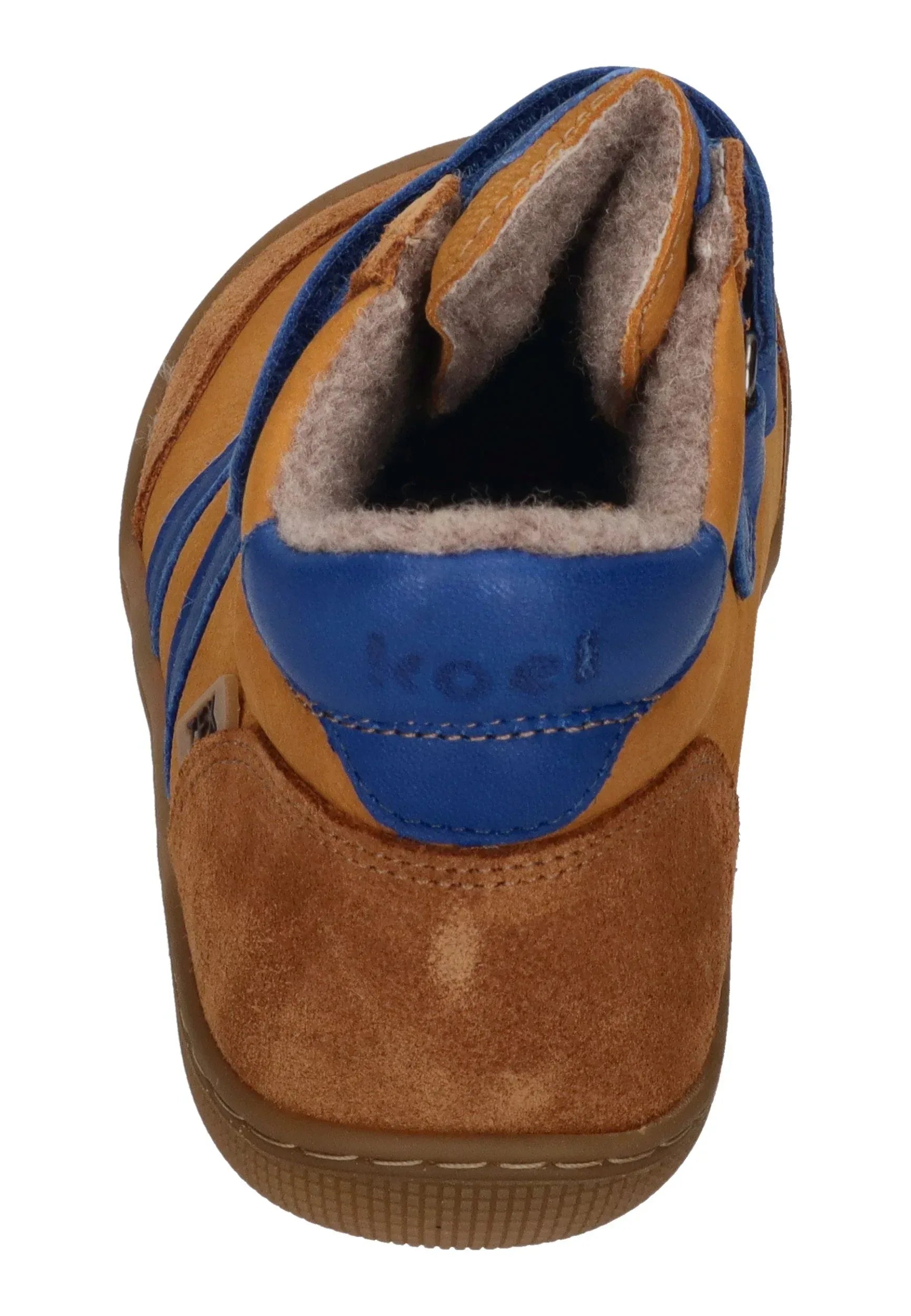KOEL Barefoot Kinder Übergangsschuhe DANIEL 2.0 Felt Tex cognac