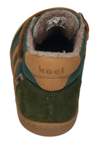 KOEL Barefoot Kinder Übergangsschuhe Sneakers DANIEL 2.0 Felt Tex green