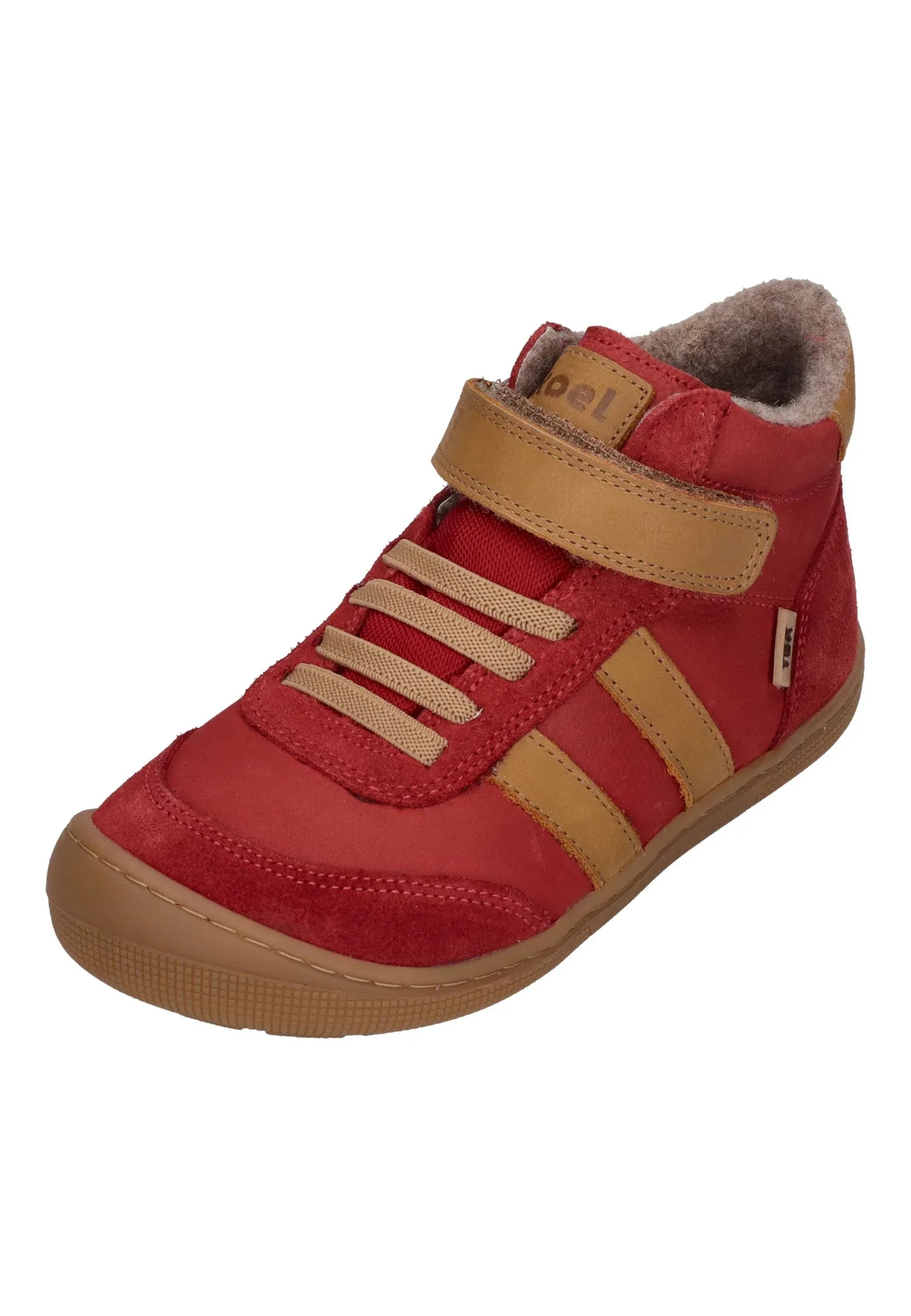 KOEL Barefoot Kinder Übergangsschuhe Sneakers DANIEL 2.0 Felt Tex red