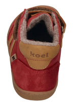 KOEL Barefoot Kinder Übergangsschuhe Sneakers DANIEL 2.0 Felt Tex red