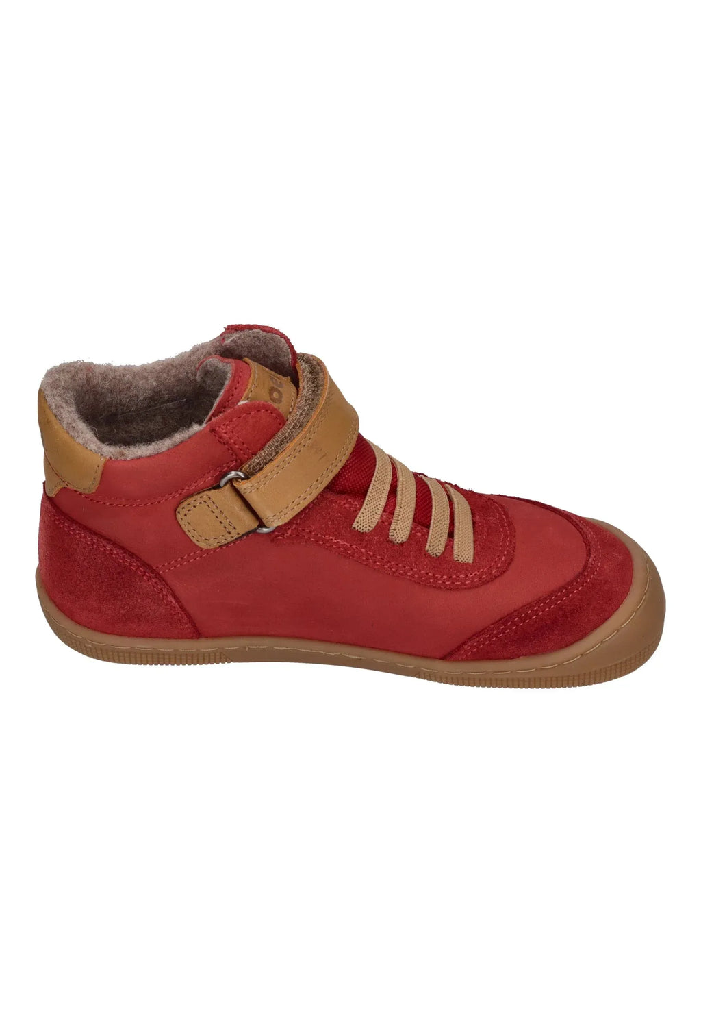 KOEL Barefoot Kinder Übergangsschuhe Sneakers DANIEL 2.0 Felt Tex red