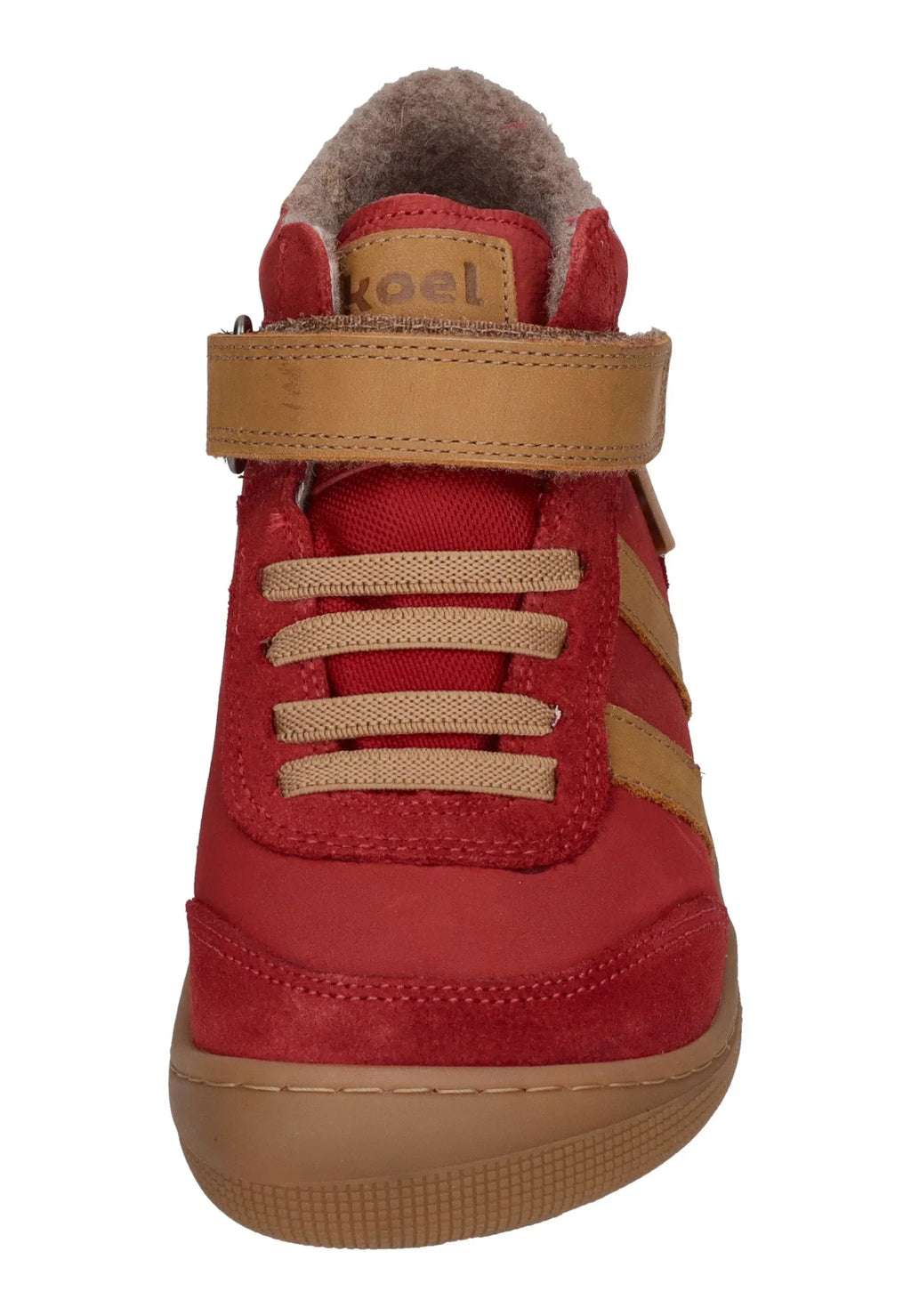 KOEL Barefoot Kinder Übergangsschuhe Sneakers DANIEL 2.0 Felt Tex red